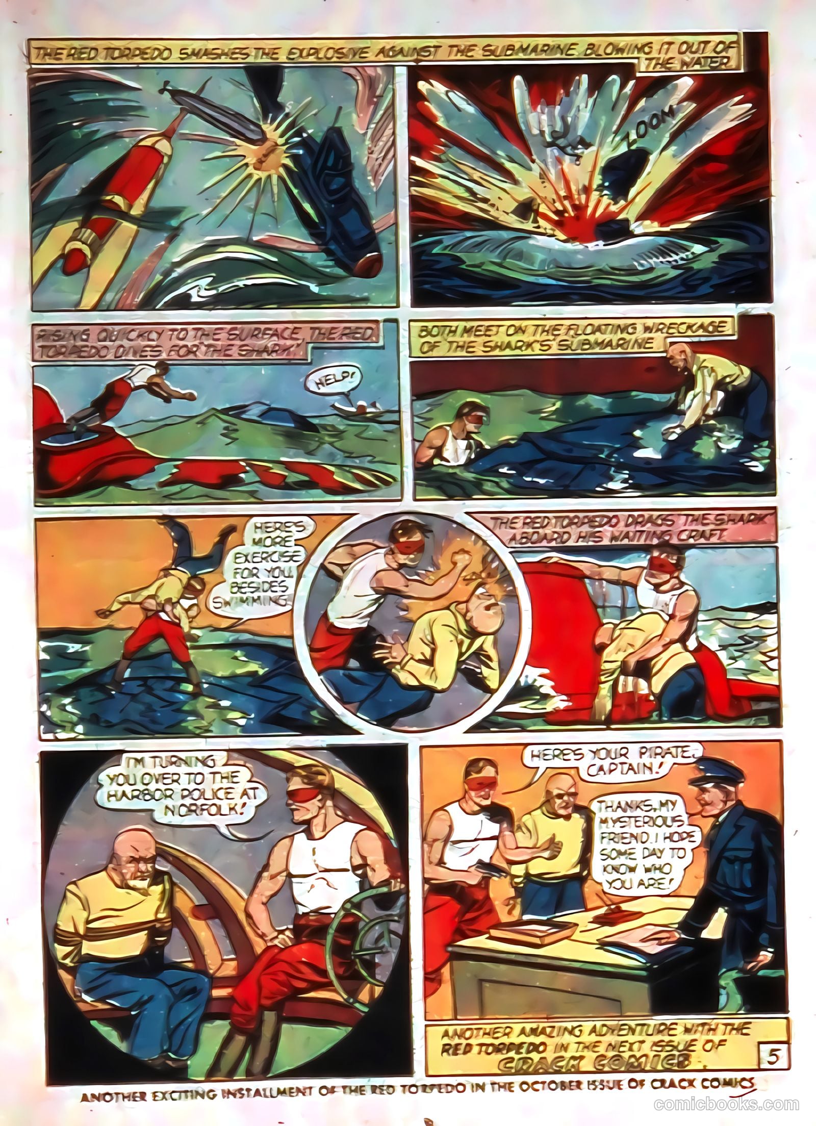 Crack Comics #5 (1940) — page 19 of 68
