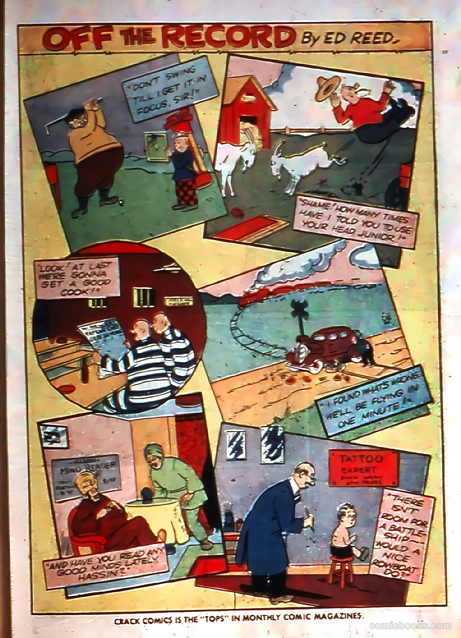 Crack Comics #5 (1940) — page 57 of 68