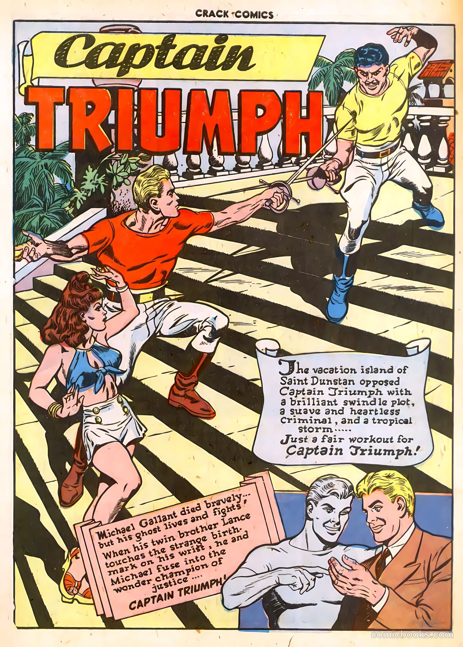 Crack Comics #50 (1947) — page 3 of 52
