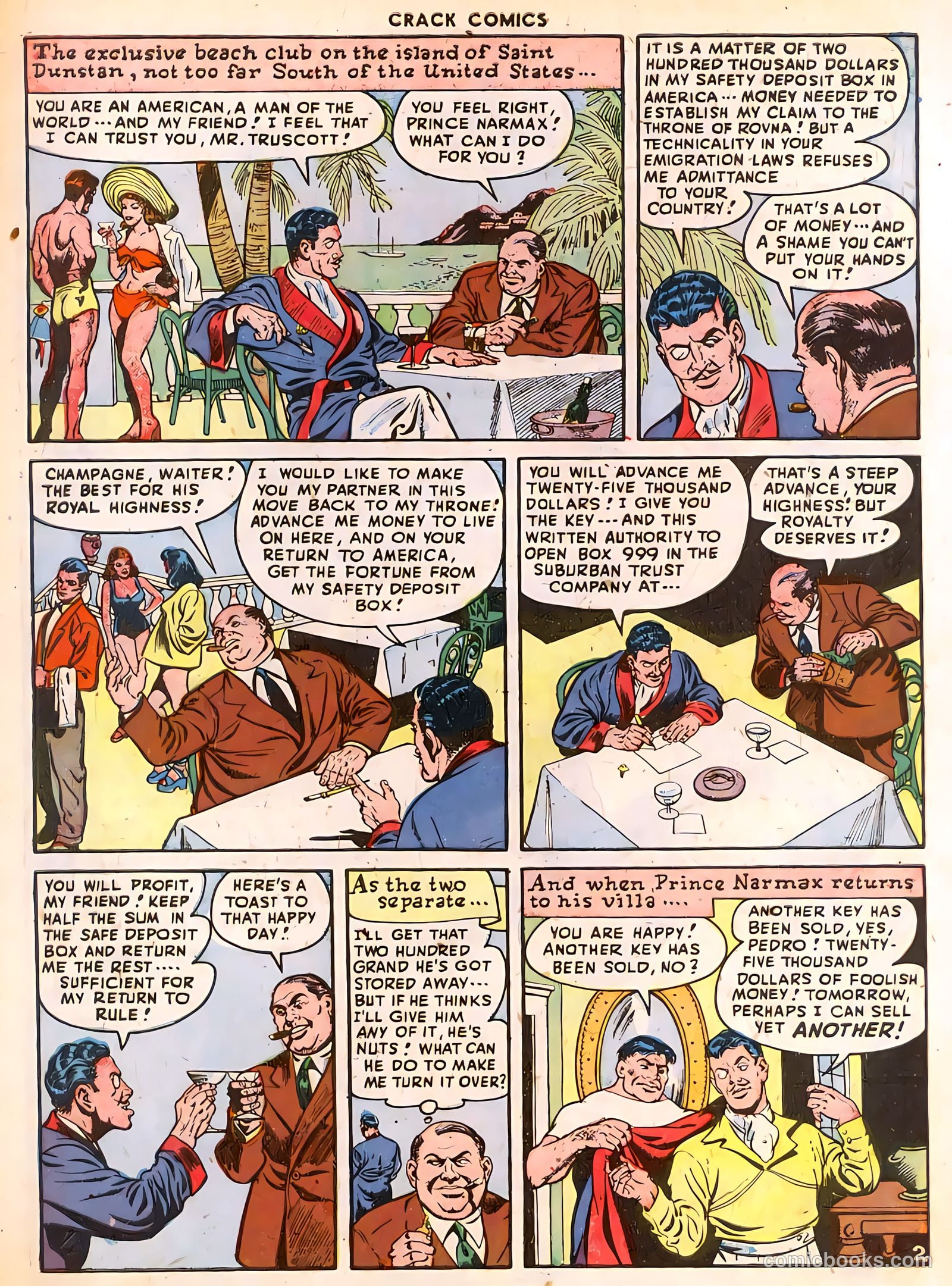 Crack Comics #50 (1947) — page 4 of 52