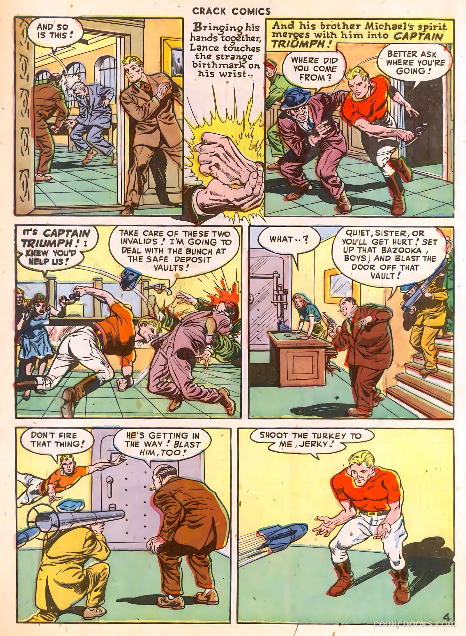 Crack Comics #50 (1947) — page 6 of 52
