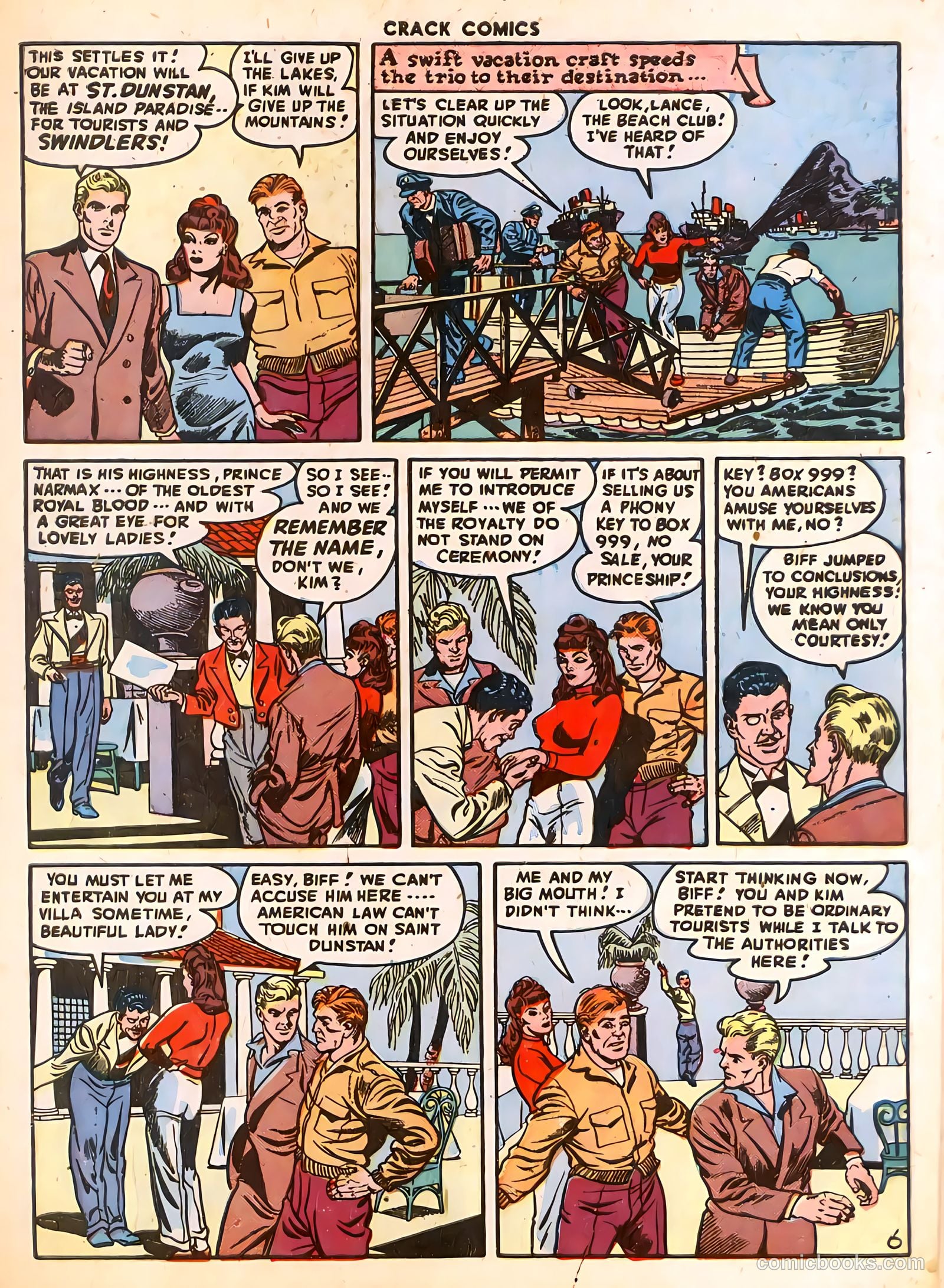 Crack Comics #50 (1947) — page 8 of 52