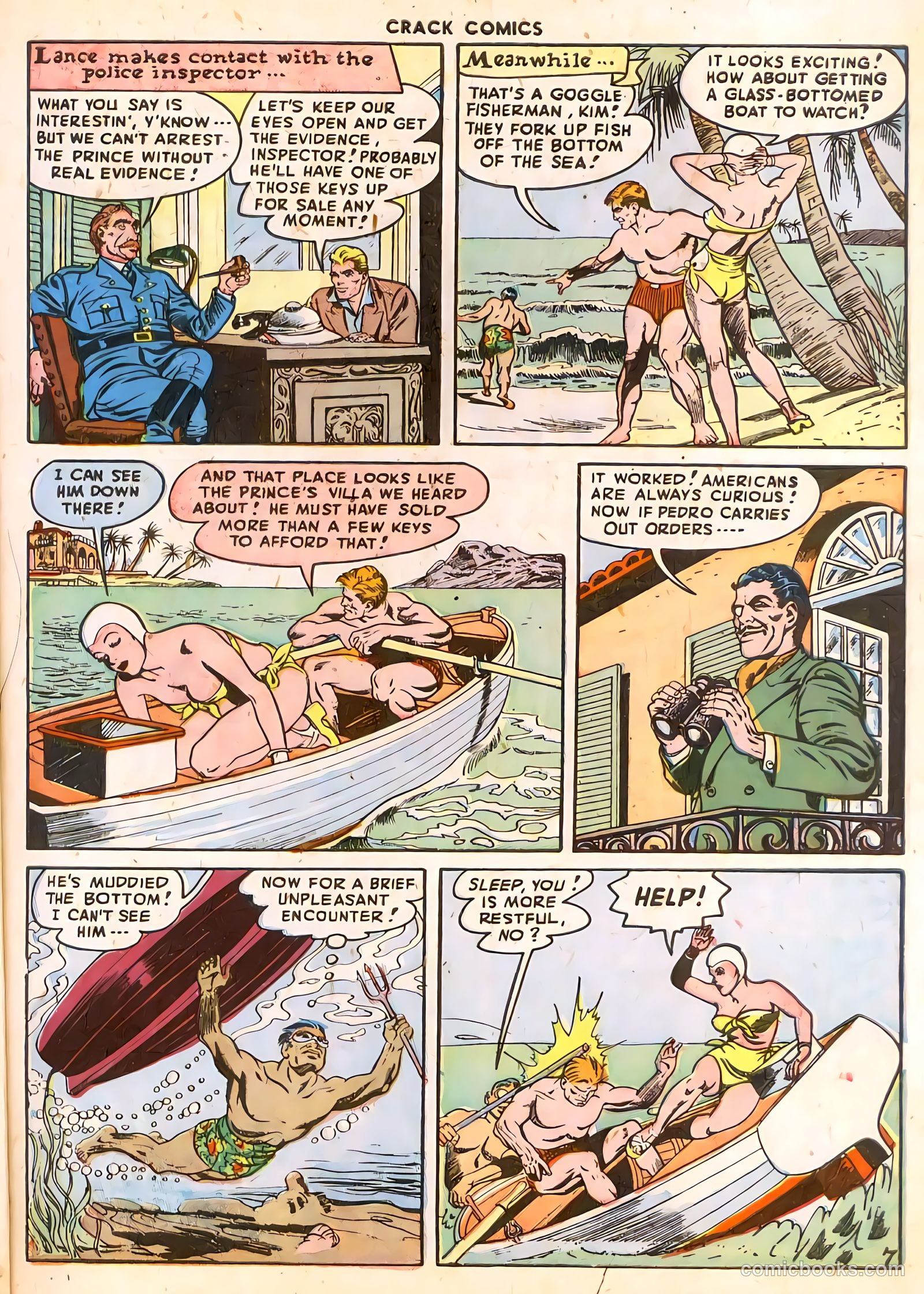 Crack Comics #50 (1947) — page 9 of 52