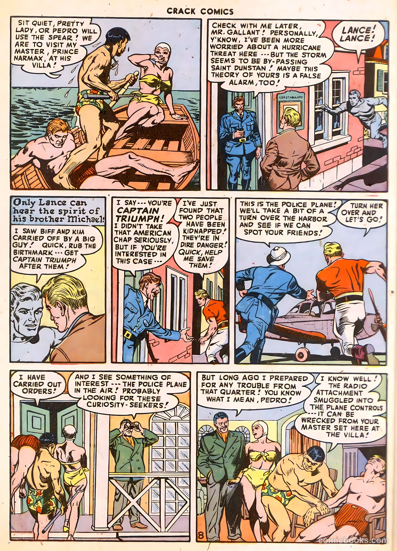 Crack Comics #50 (1947) — page 10 of 52