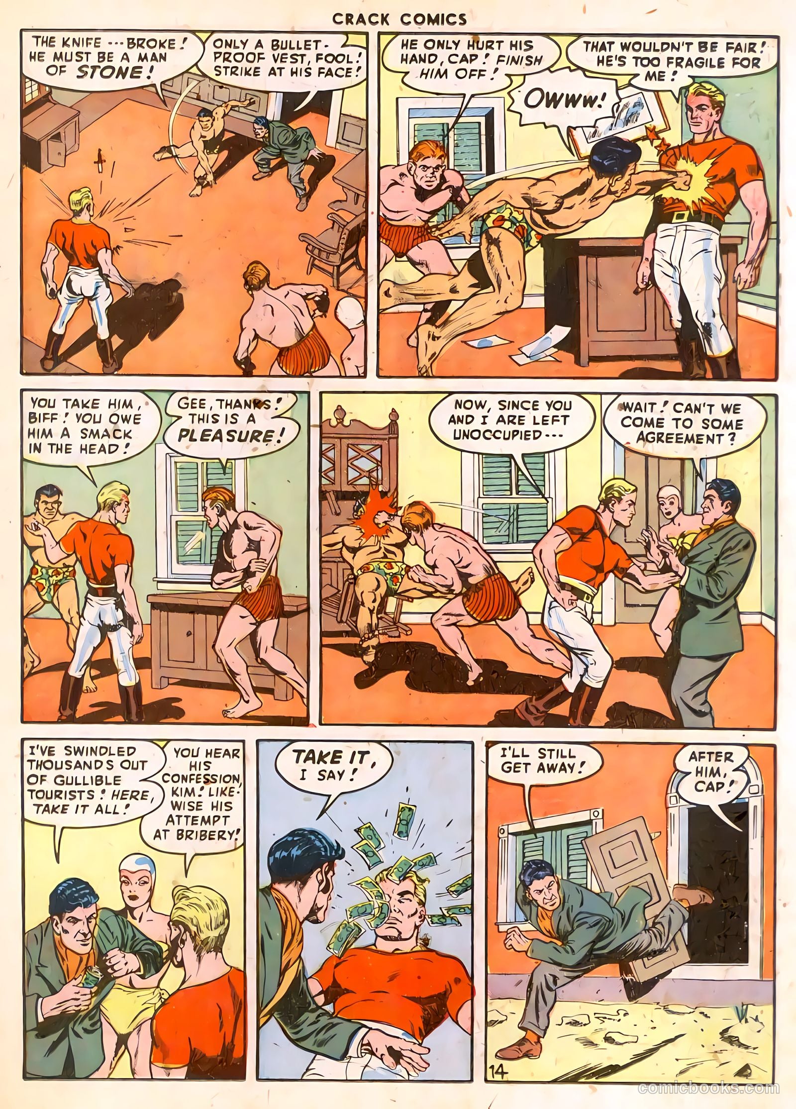 Crack Comics #50 (1947) — page 16 of 52