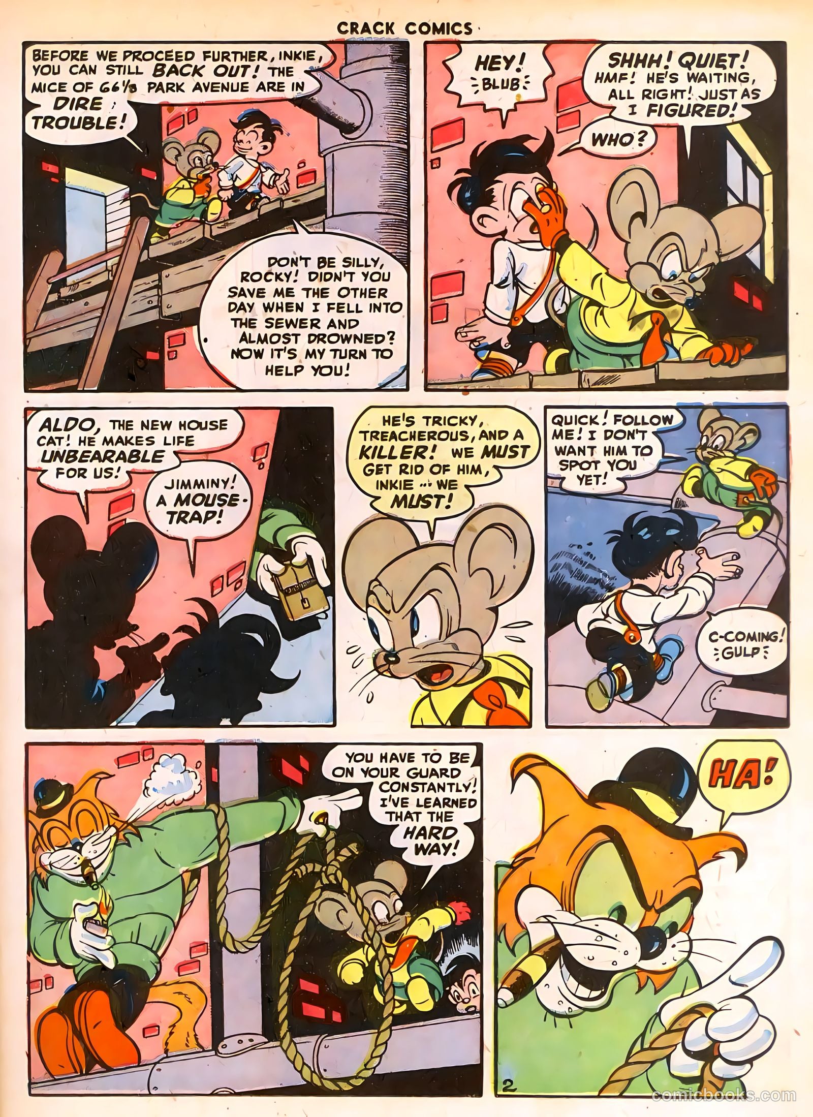 Crack Comics #50 (1947) — page 19 of 52