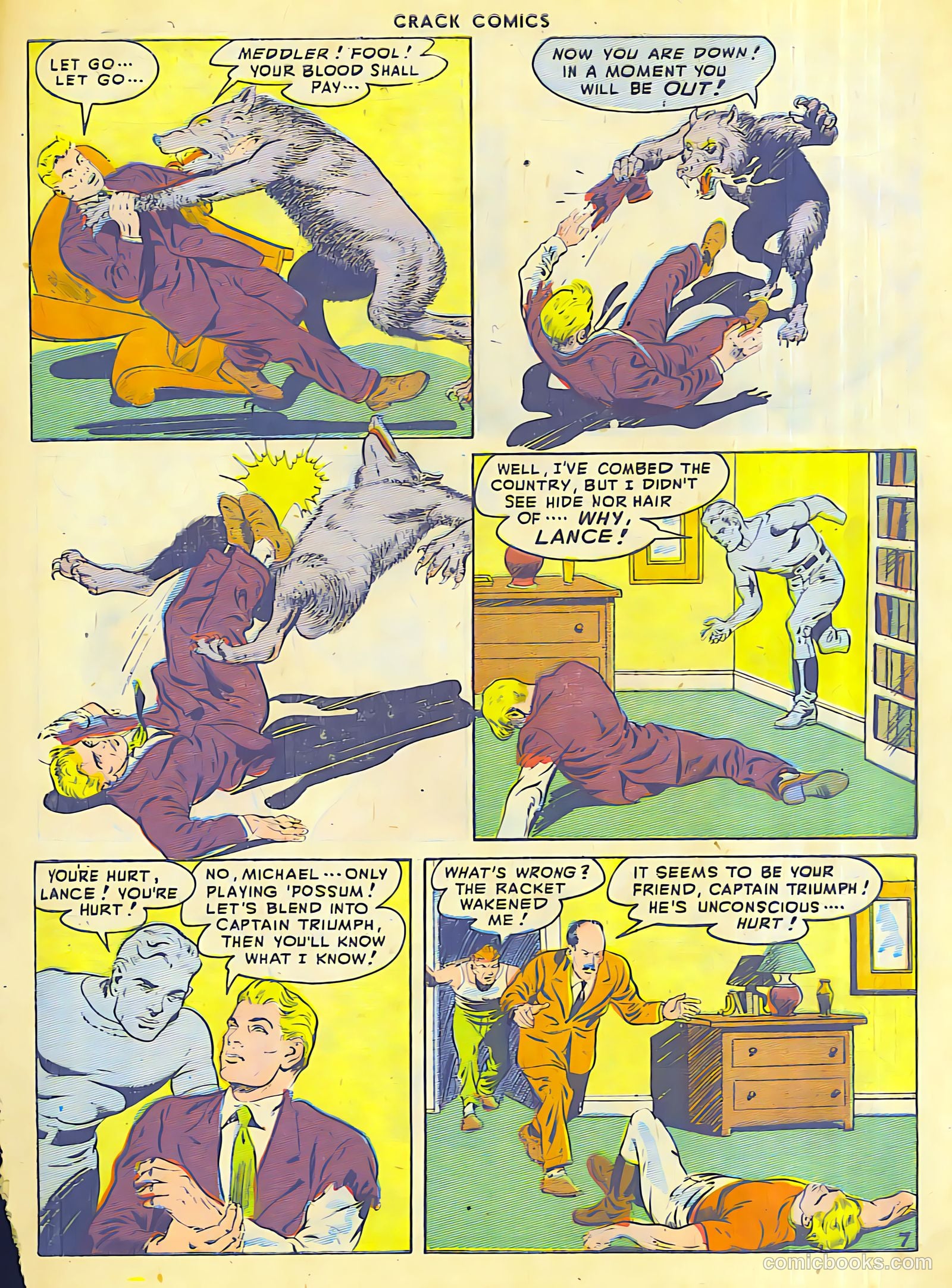 Crack Comics #51 (1947) — page 9 of 52
