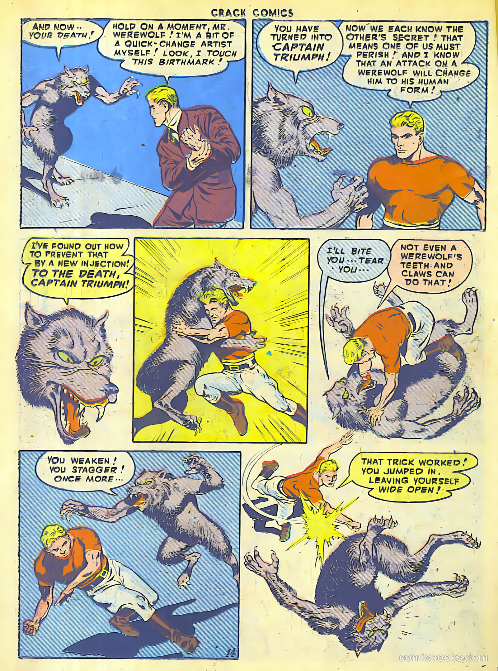 Crack Comics #51 (1947) — page 16 of 52