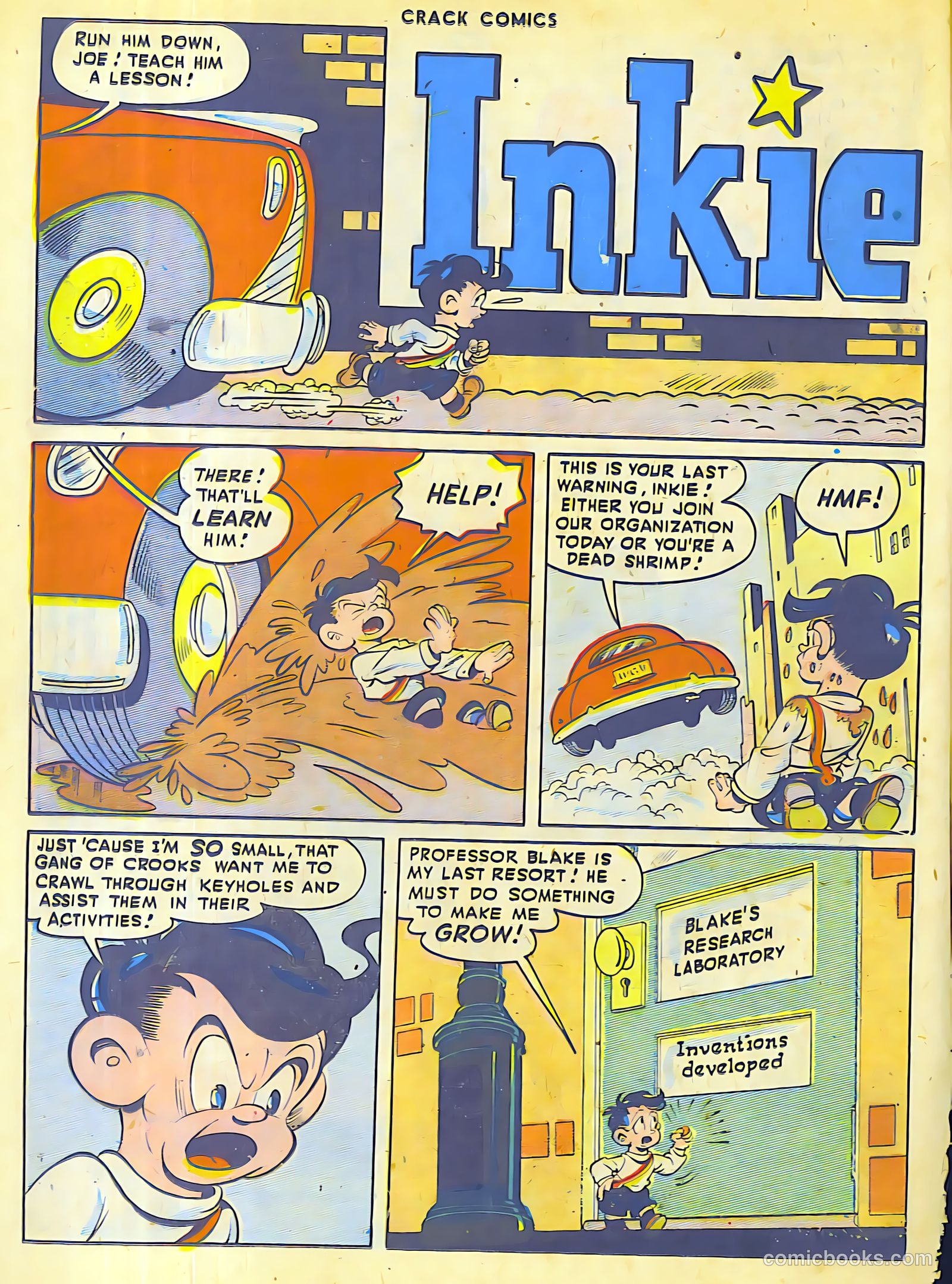 Crack Comics #51 (1947) — page 18 of 52