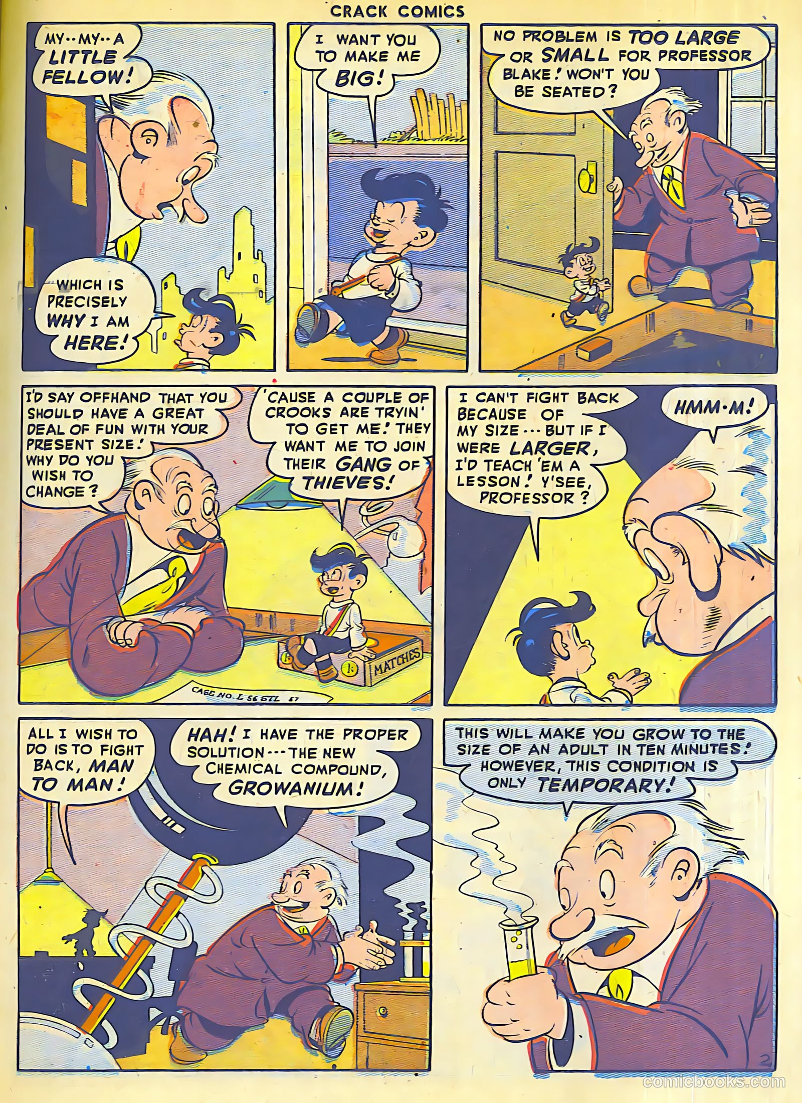 Crack Comics #51 (1947) — page 19 of 52
