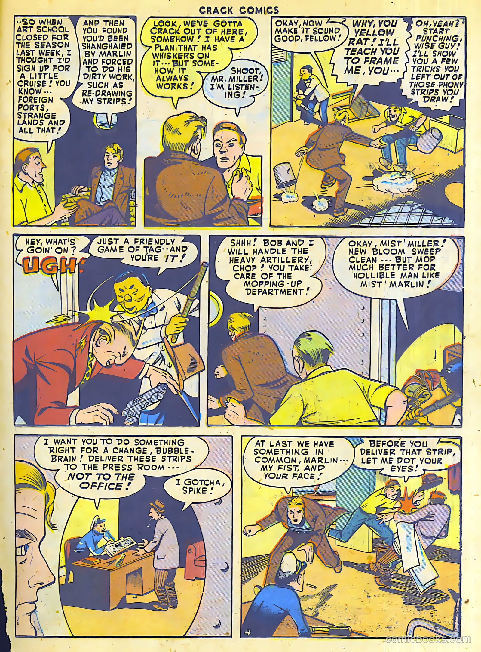 Crack Comics #51 (1947) — page 35 of 52