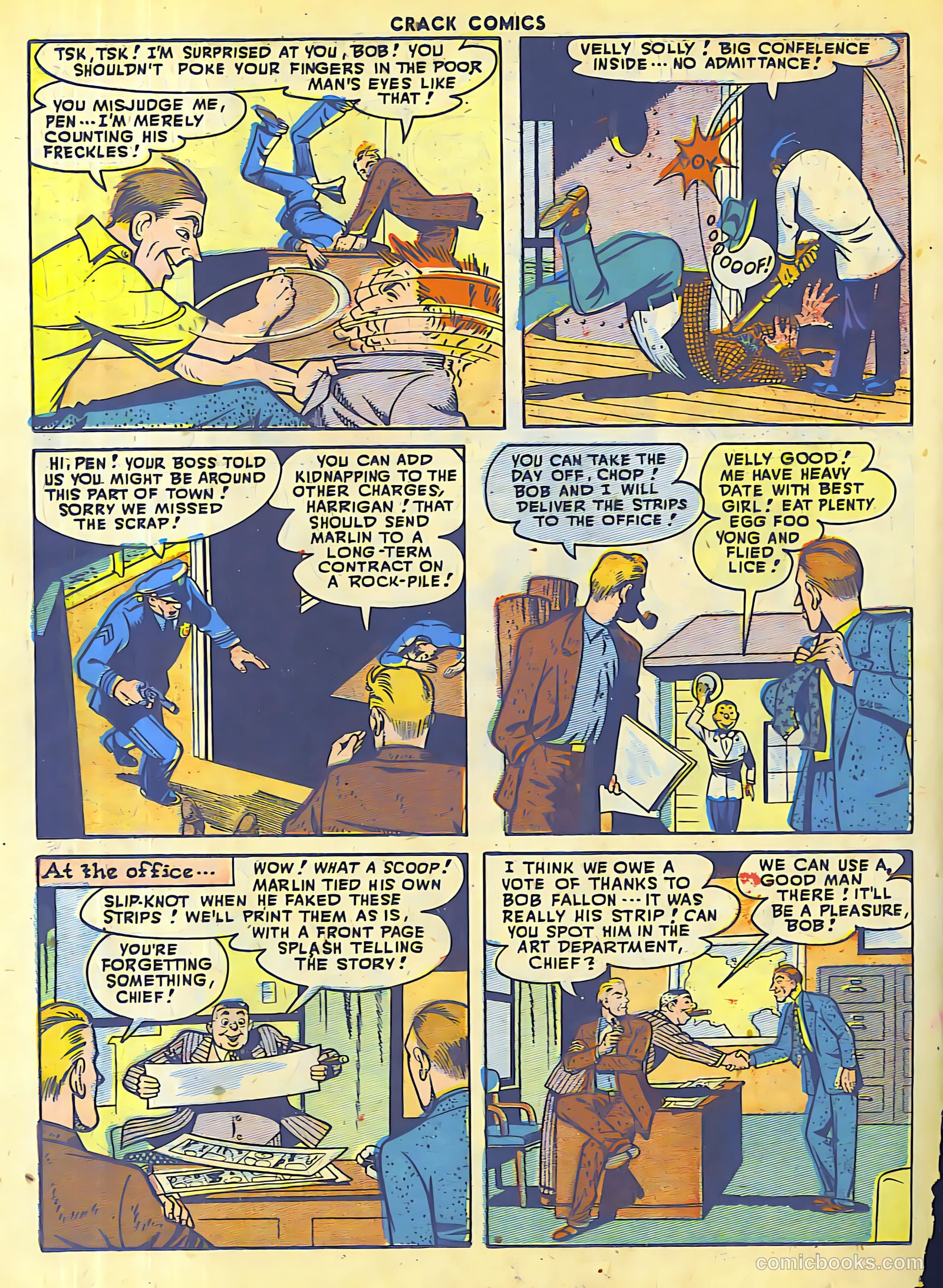 Crack Comics #51 (1947) — page 36 of 52