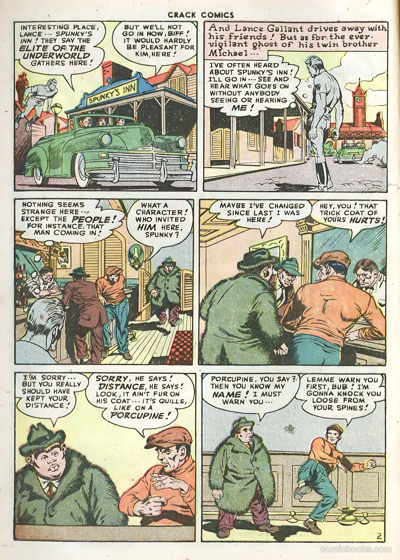 Crack Comics #52 (1948) — page 4 of 52