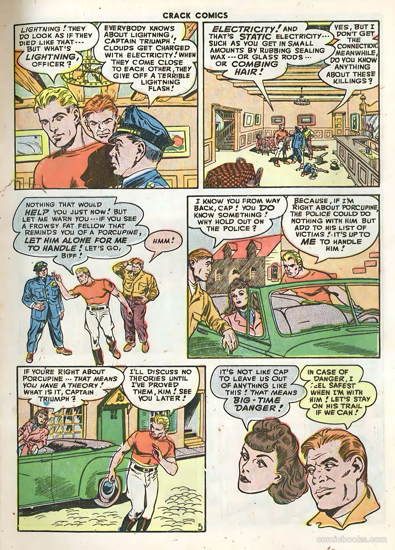 Crack Comics #52 (1948) — page 7 of 52