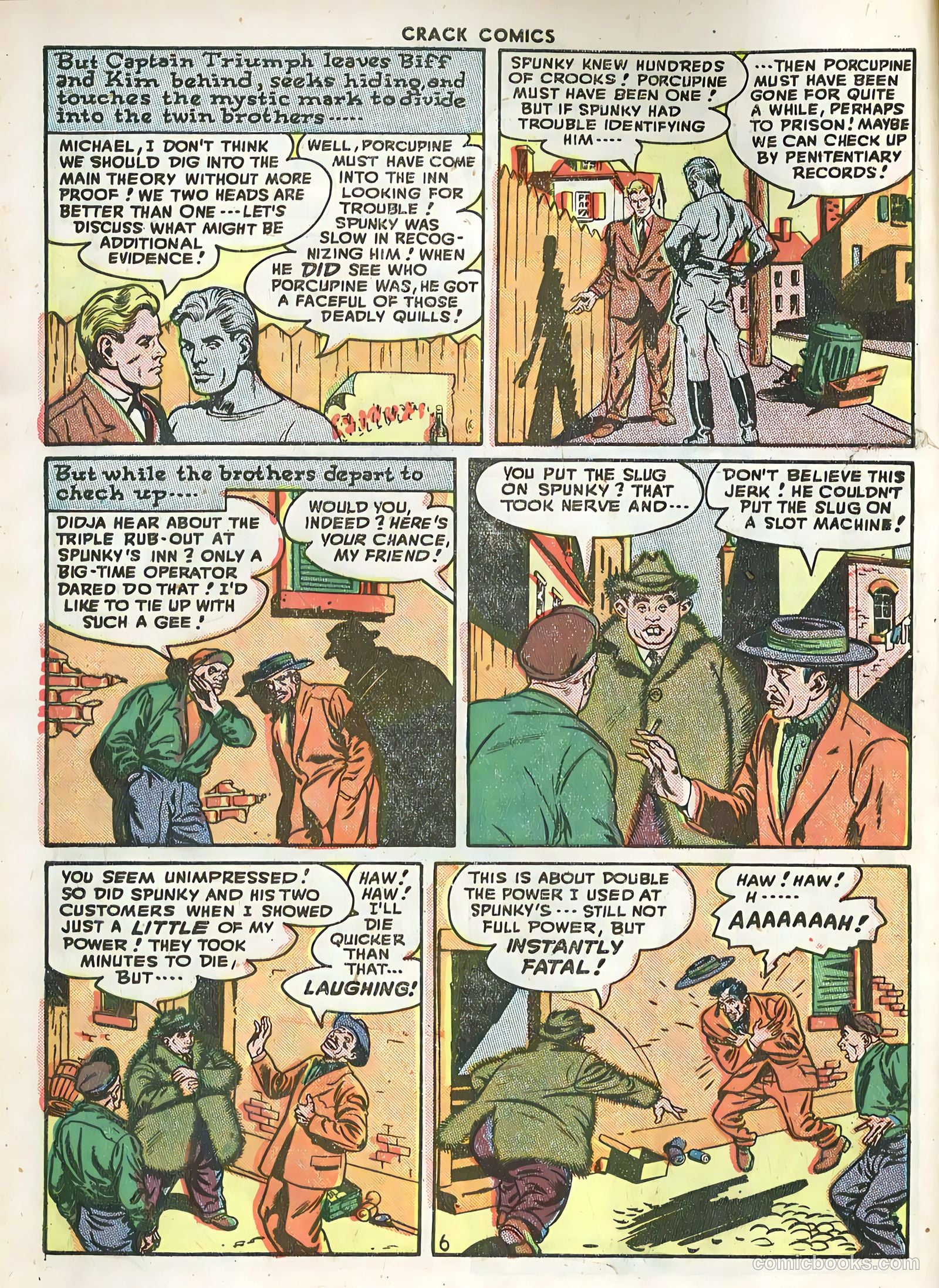 Crack Comics #52 (1948) — page 8 of 52