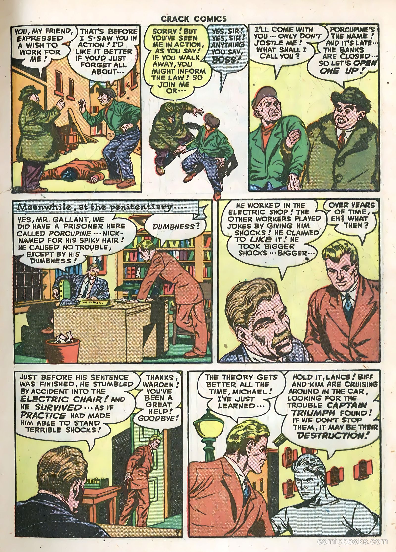 Crack Comics #52 (1948) — page 9 of 52