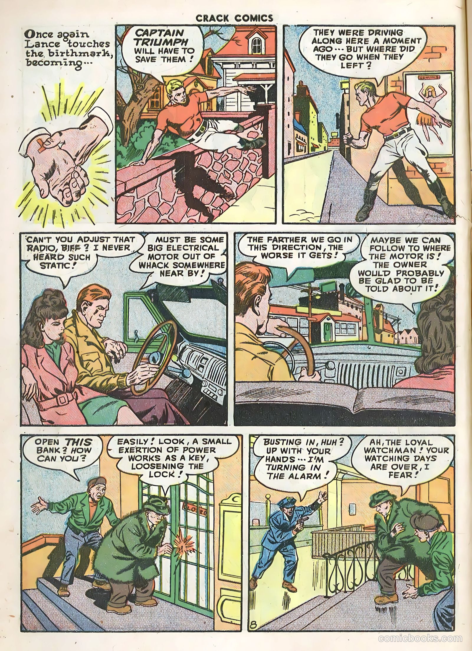 Crack Comics #52 (1948) — page 10 of 52