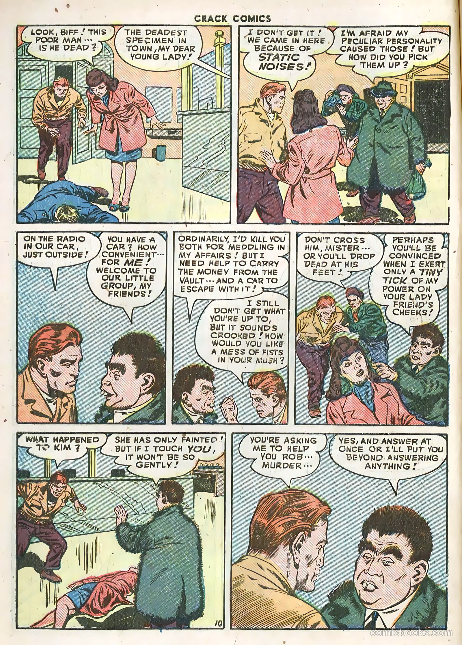 Crack Comics #52 (1948) — page 12 of 52