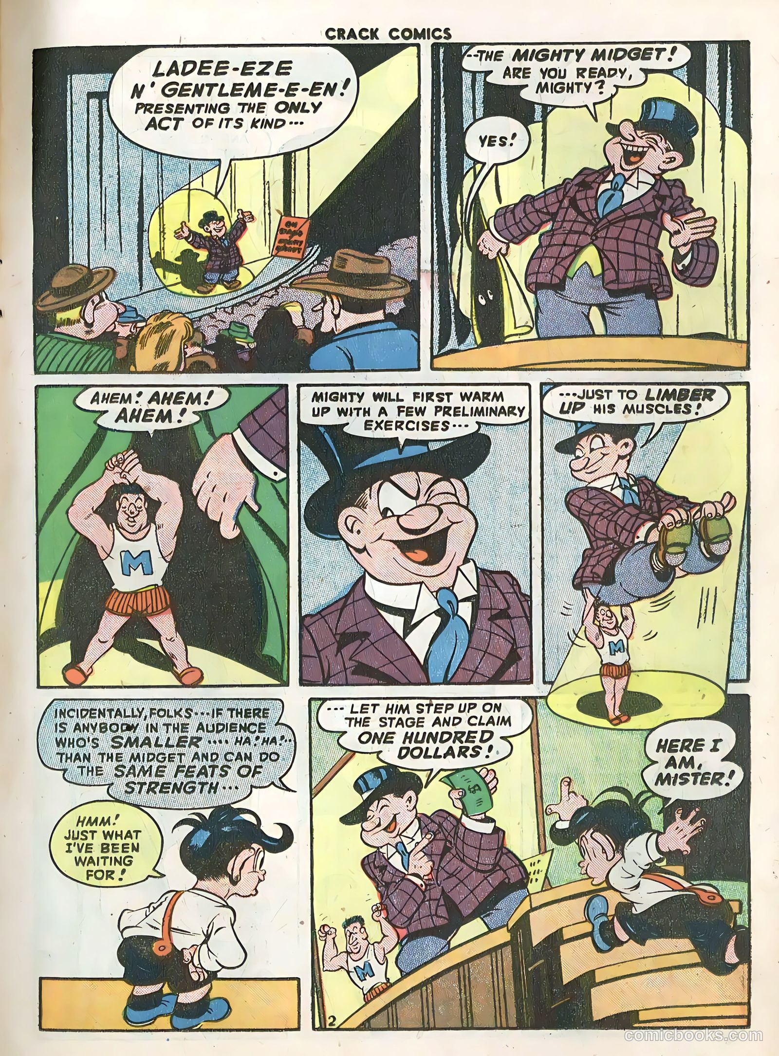 Crack Comics #52 (1948) — page 19 of 52