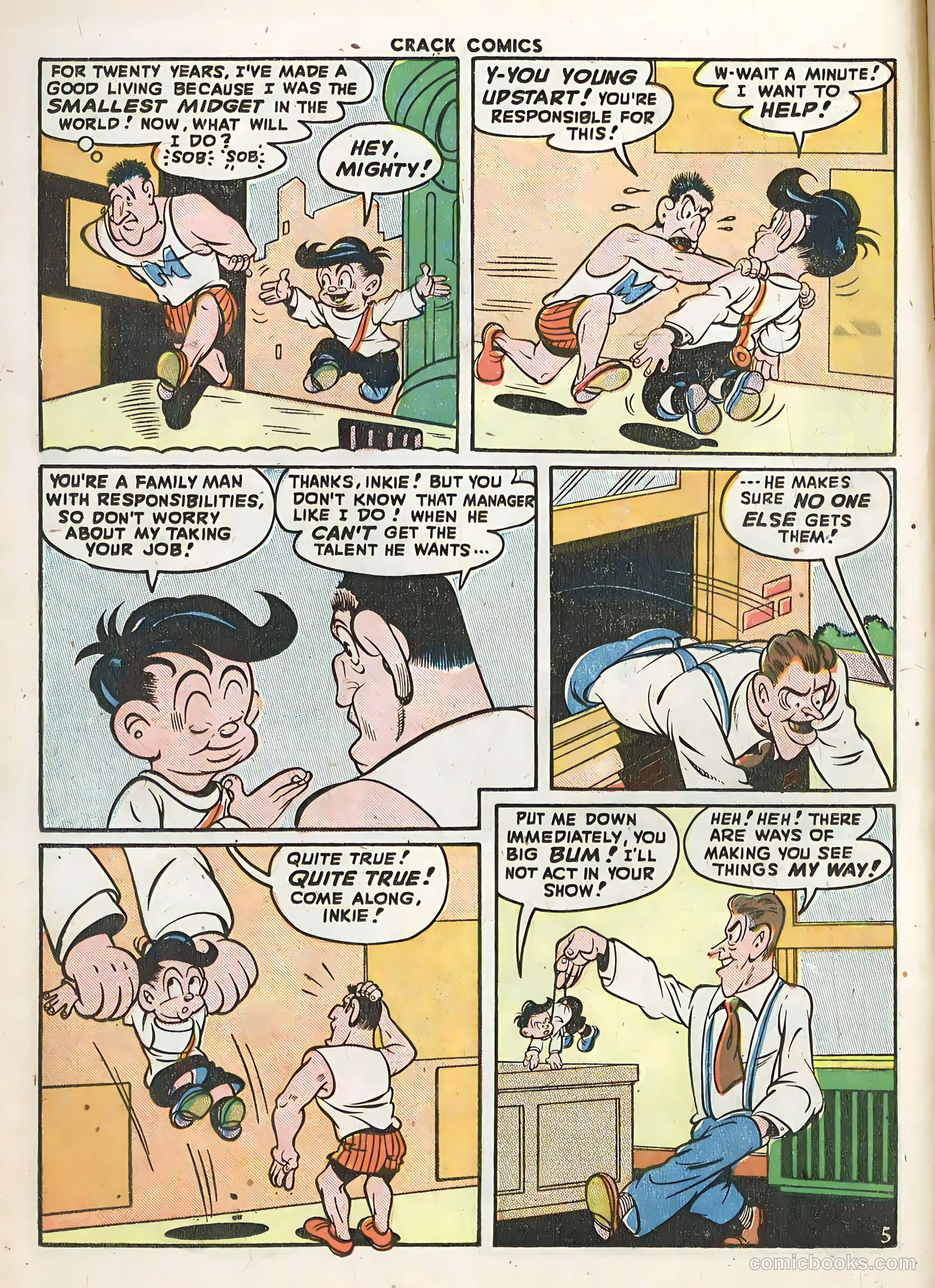 Crack Comics #52 (1948) — page 22 of 52