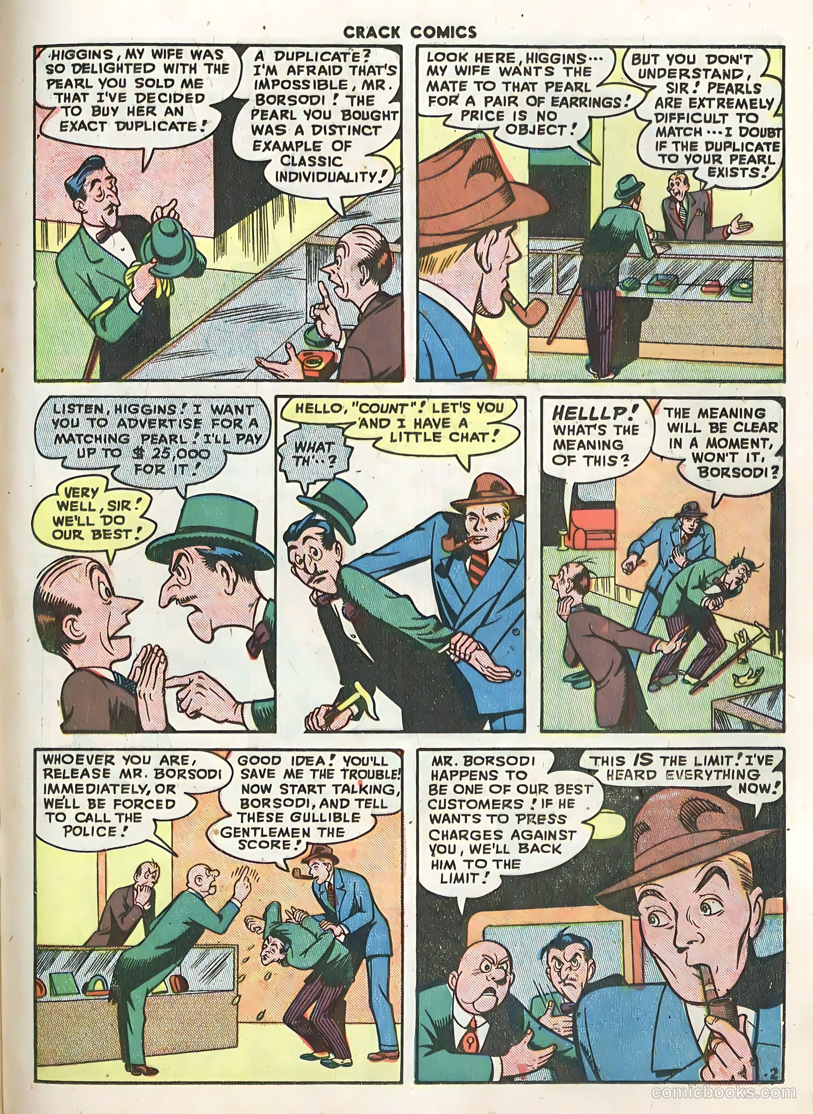 Crack Comics #52 (1948) — page 33 of 52
