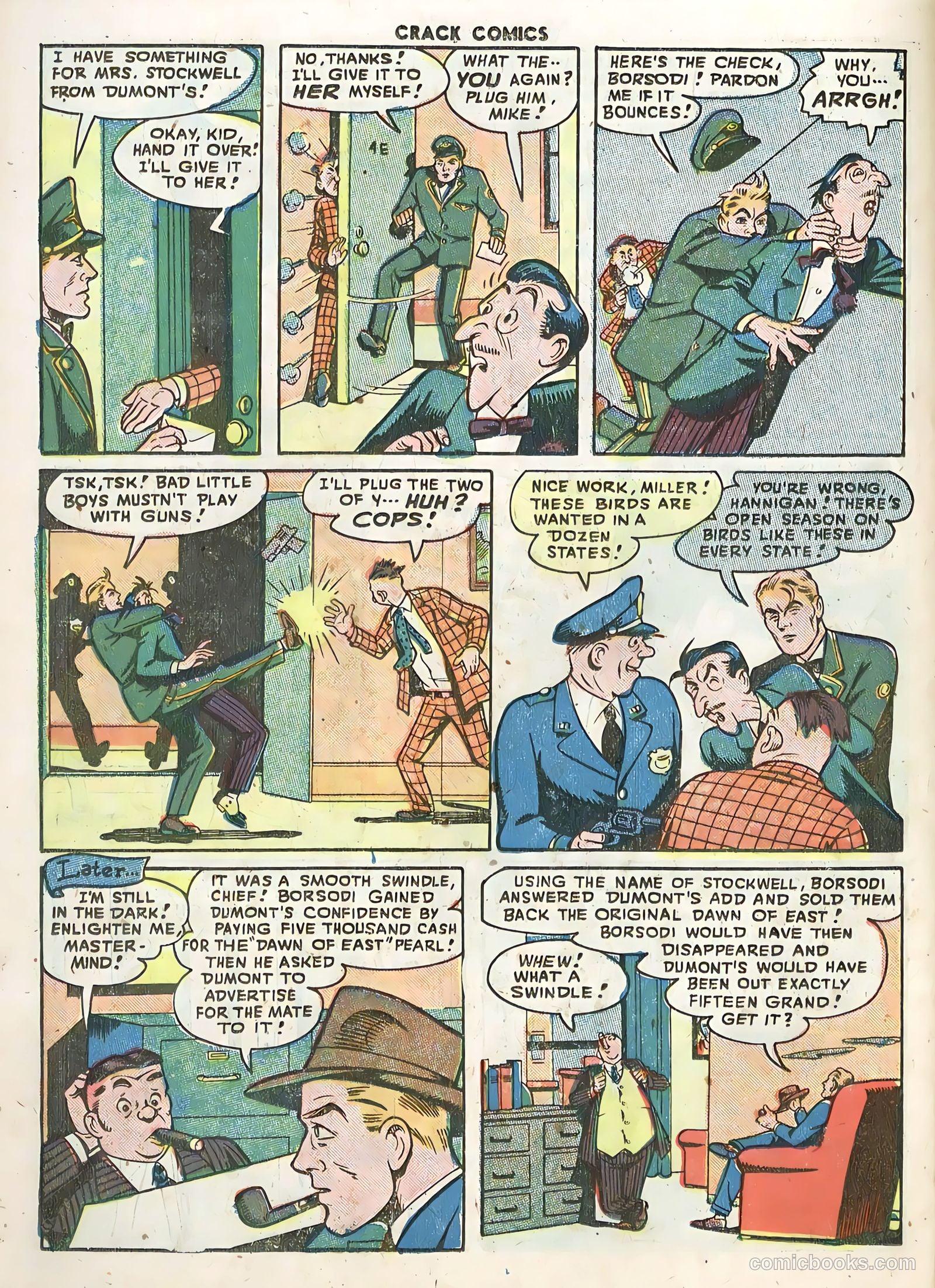 Crack Comics #52 (1948) — page 36 of 52