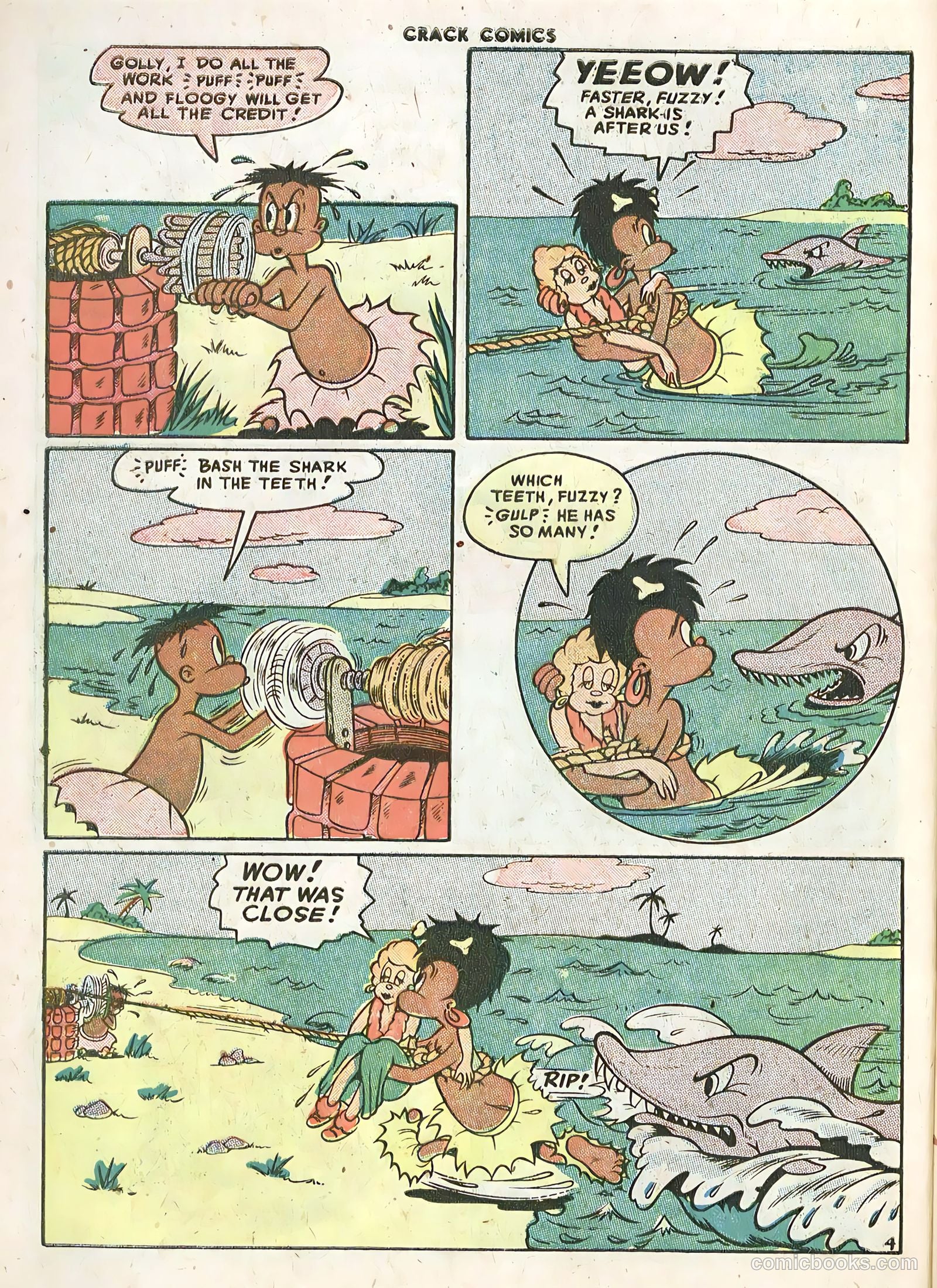 Crack Comics #52 (1948) — page 40 of 52