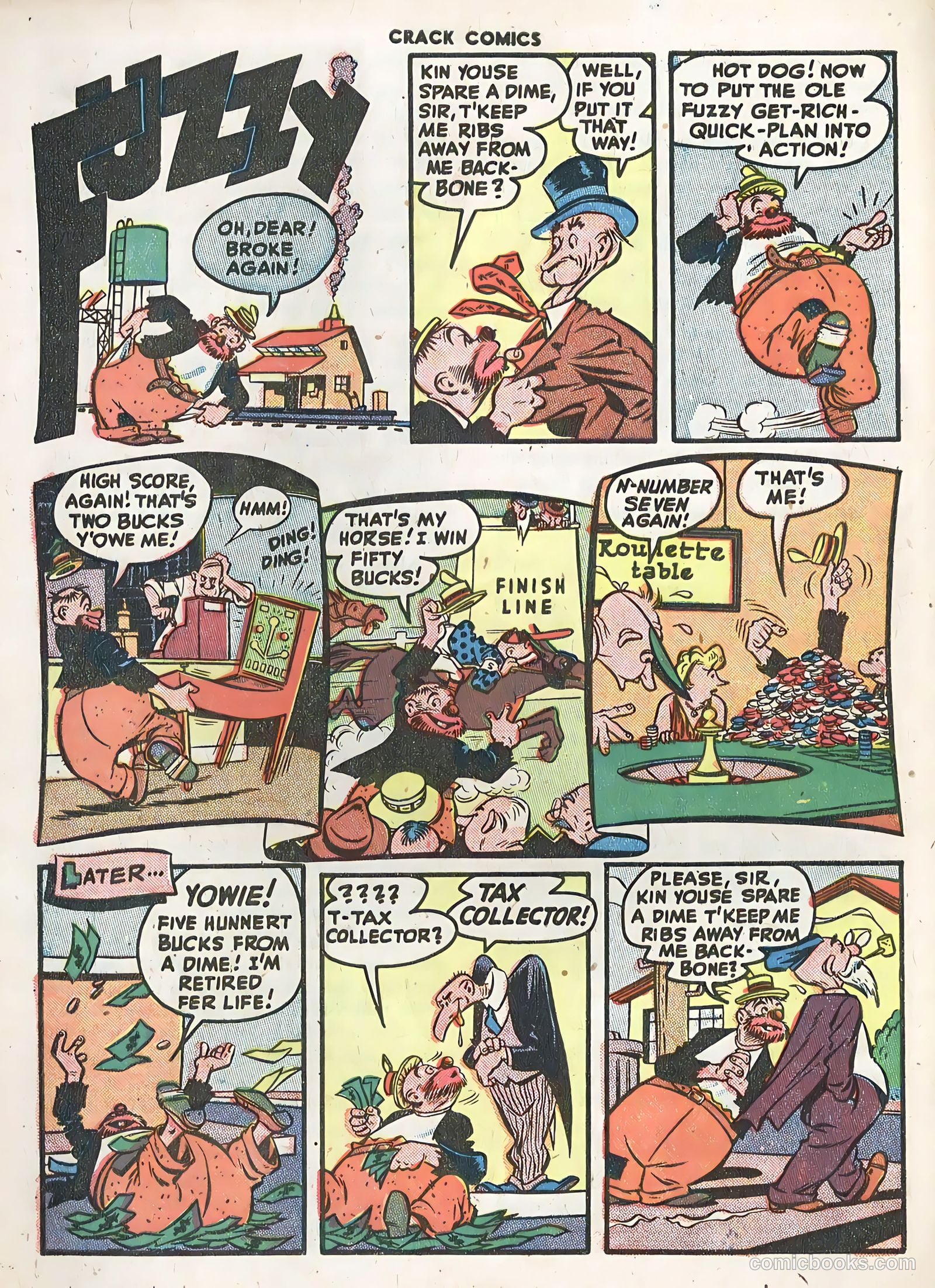 Crack Comics #52 (1948) — page 44 of 52