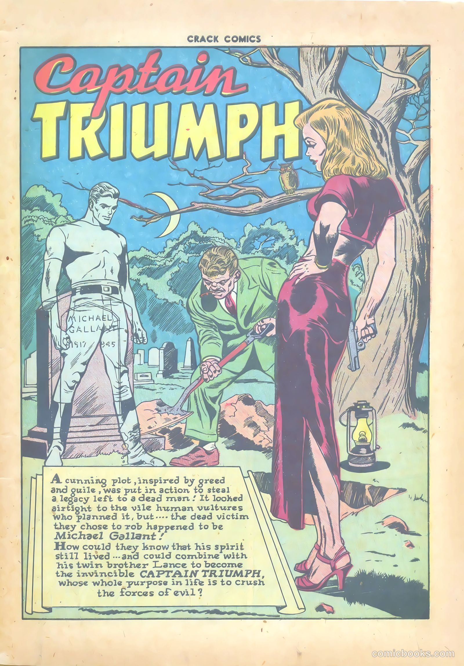 Crack Comics #53 (1948) — page 3 of 52