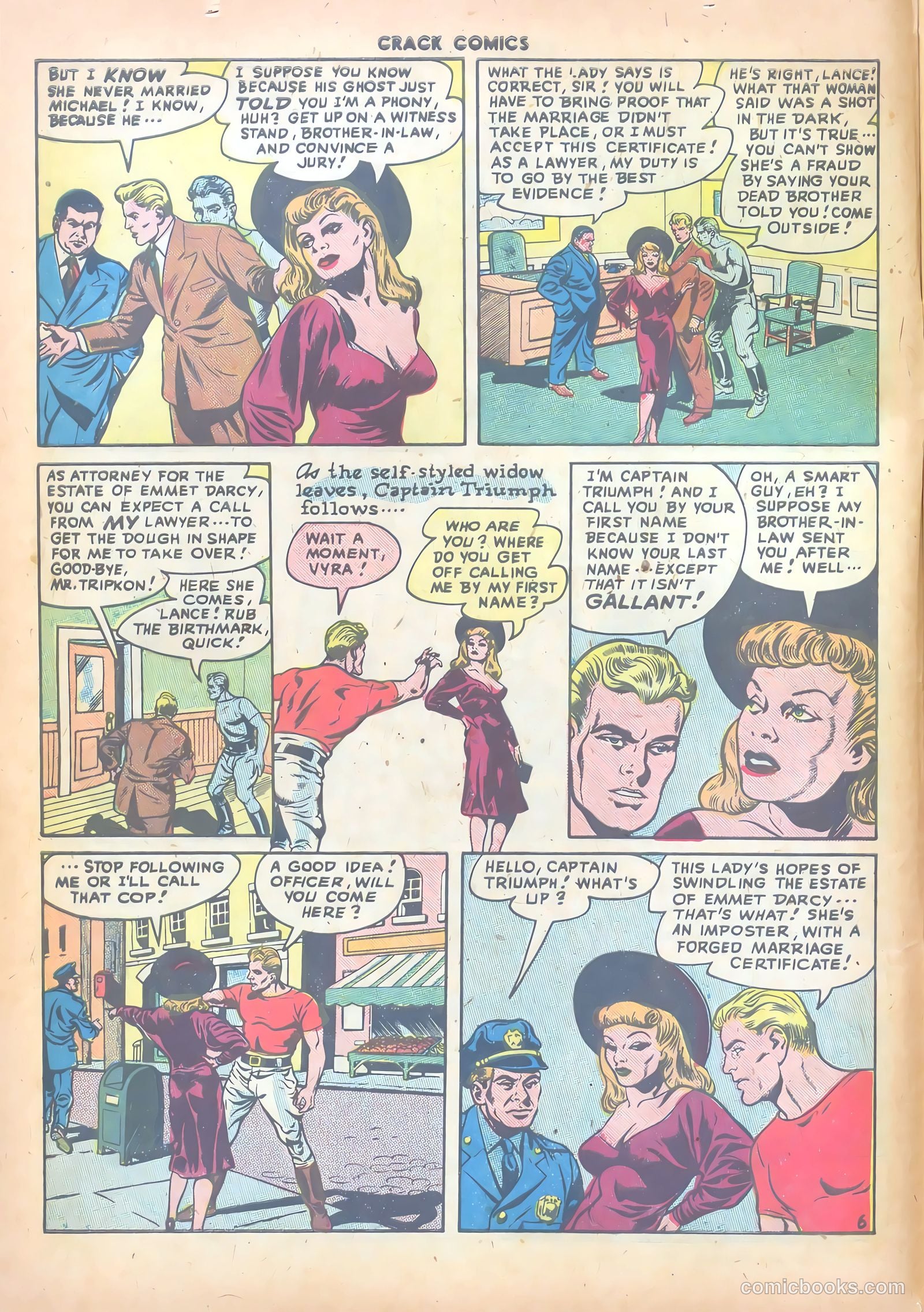 Crack Comics #53 (1948) — page 8 of 52