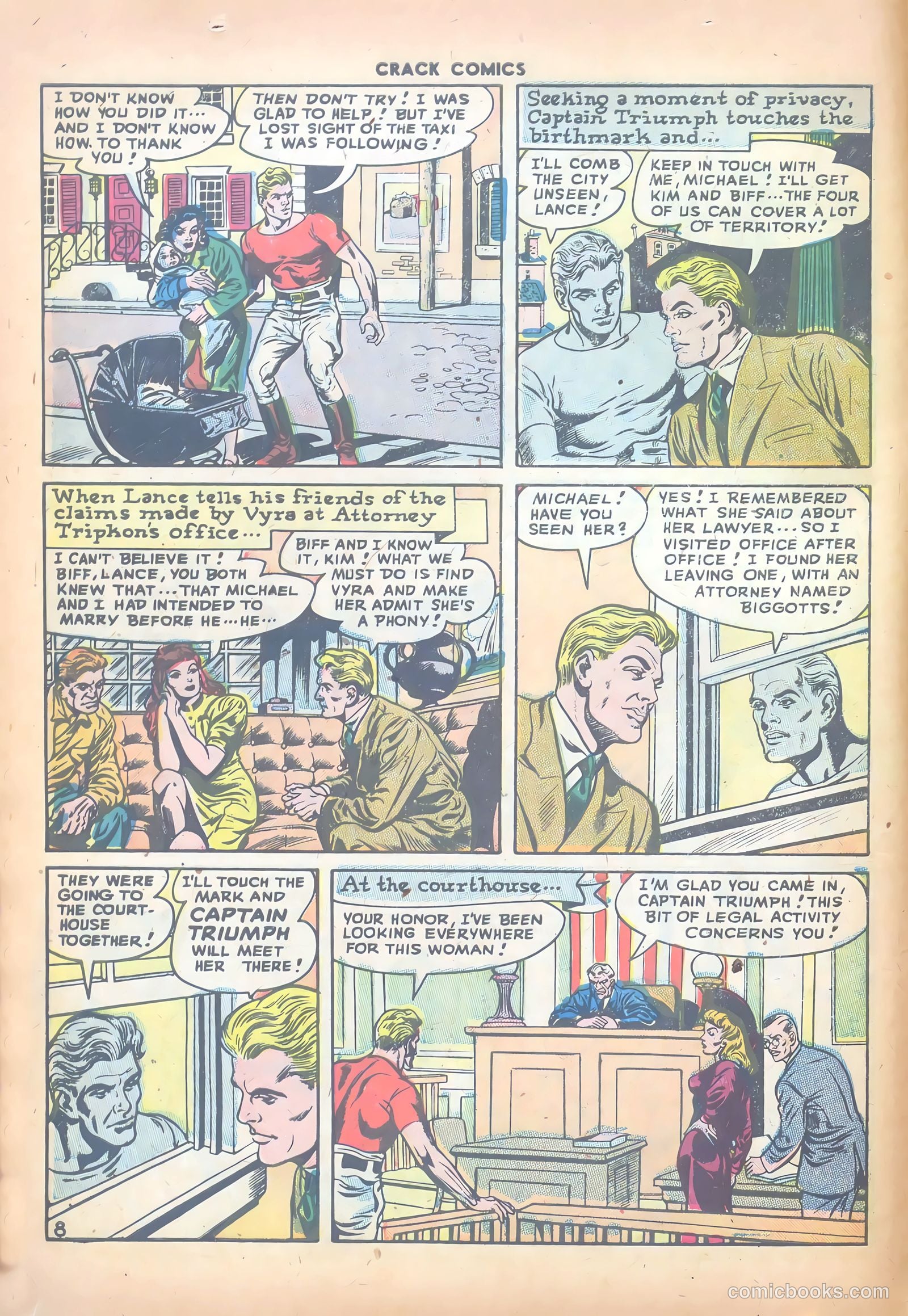 Crack Comics #53 (1948) — page 10 of 52