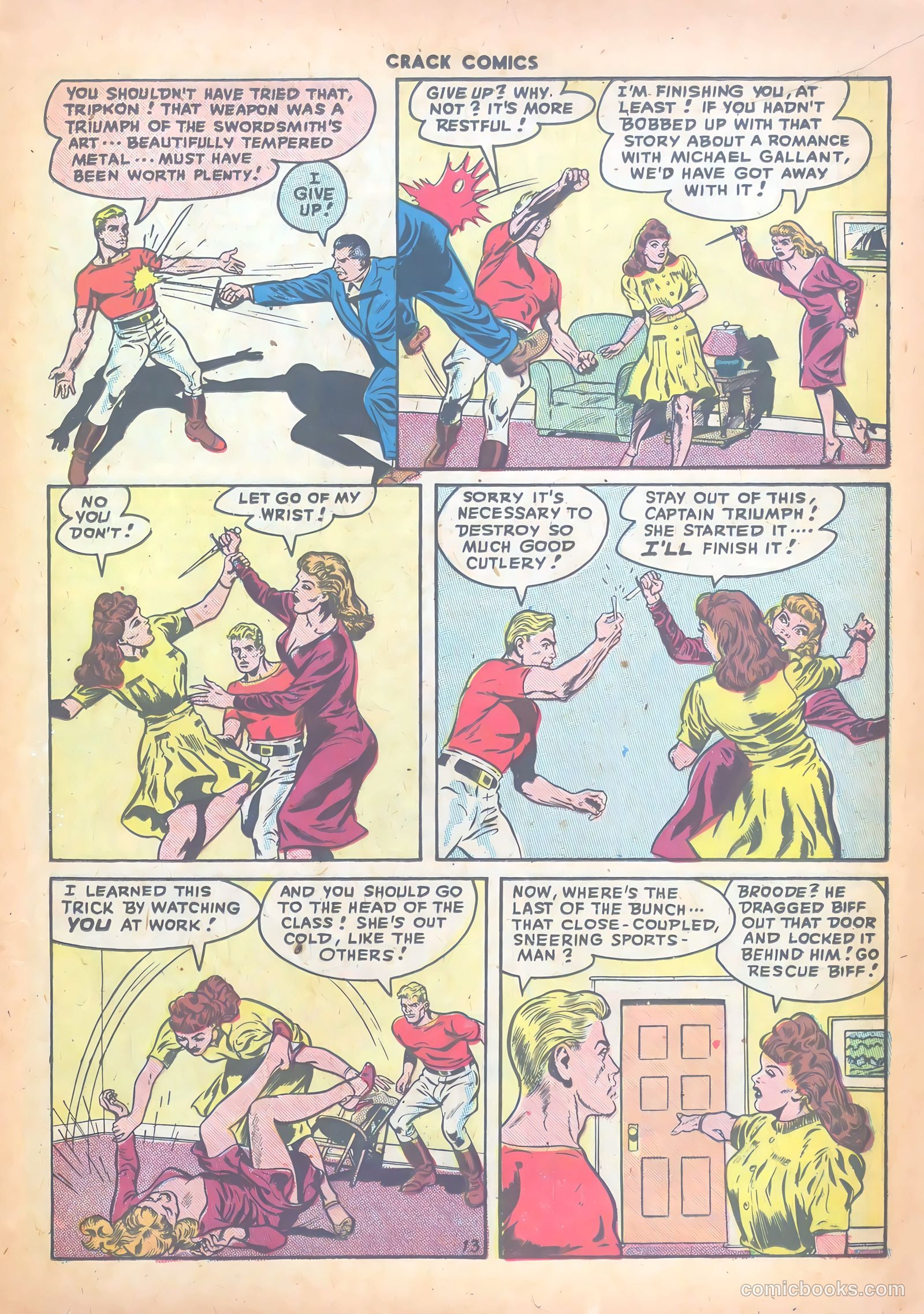 Crack Comics #53 (1948) — page 15 of 52