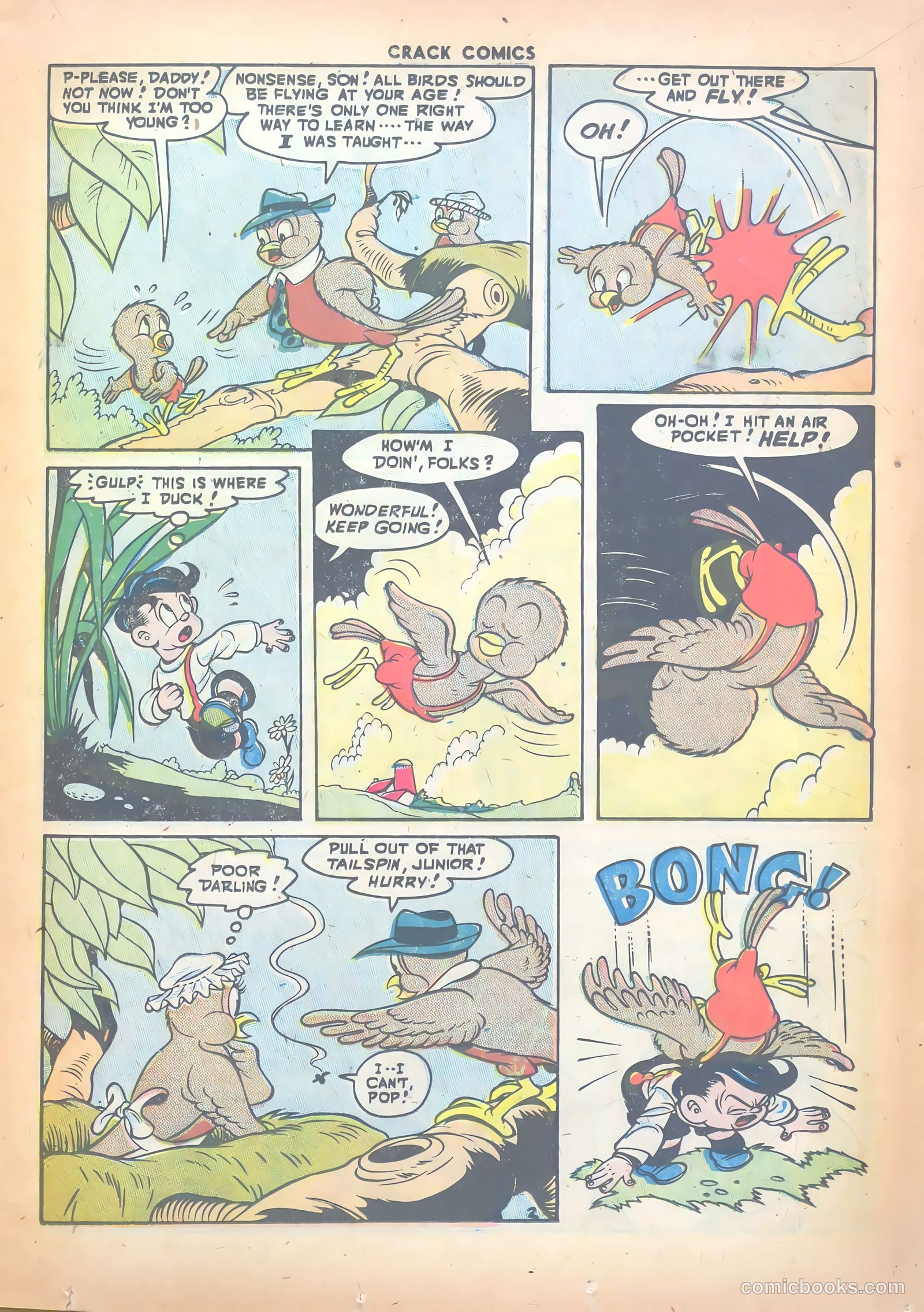Crack Comics #53 (1948) — page 19 of 52