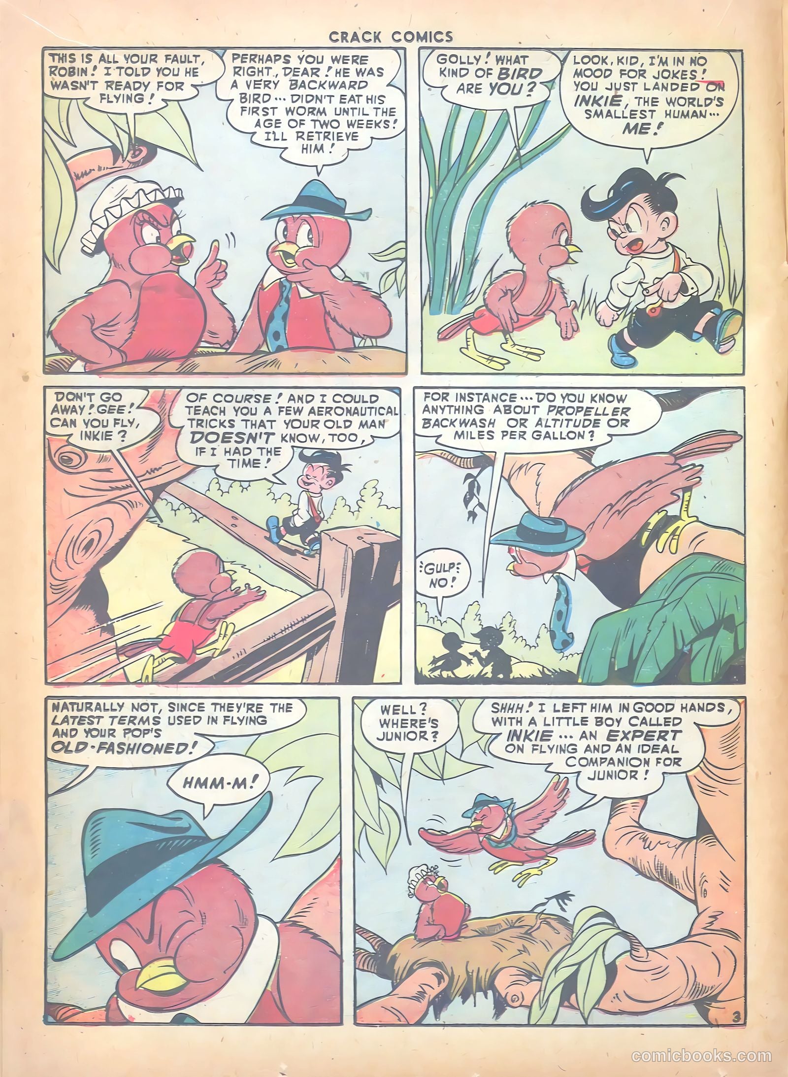 Crack Comics #53 (1948) — page 20 of 52