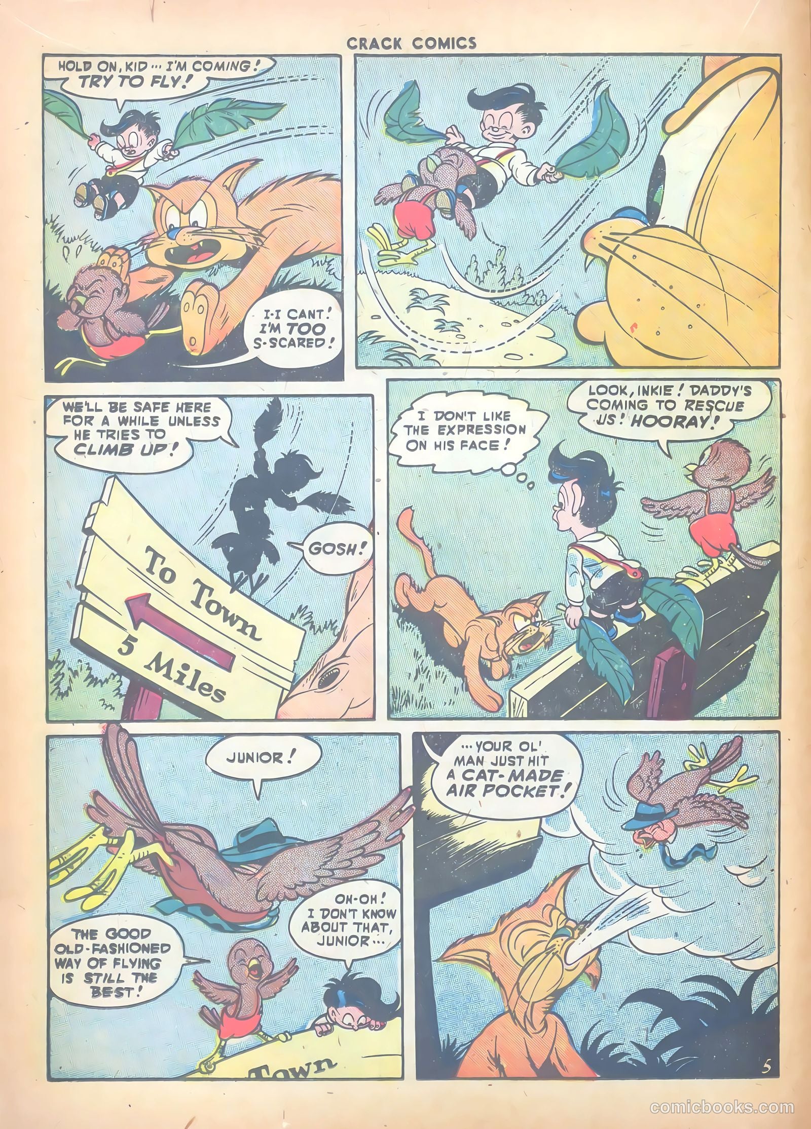 Crack Comics #53 (1948) — page 22 of 52