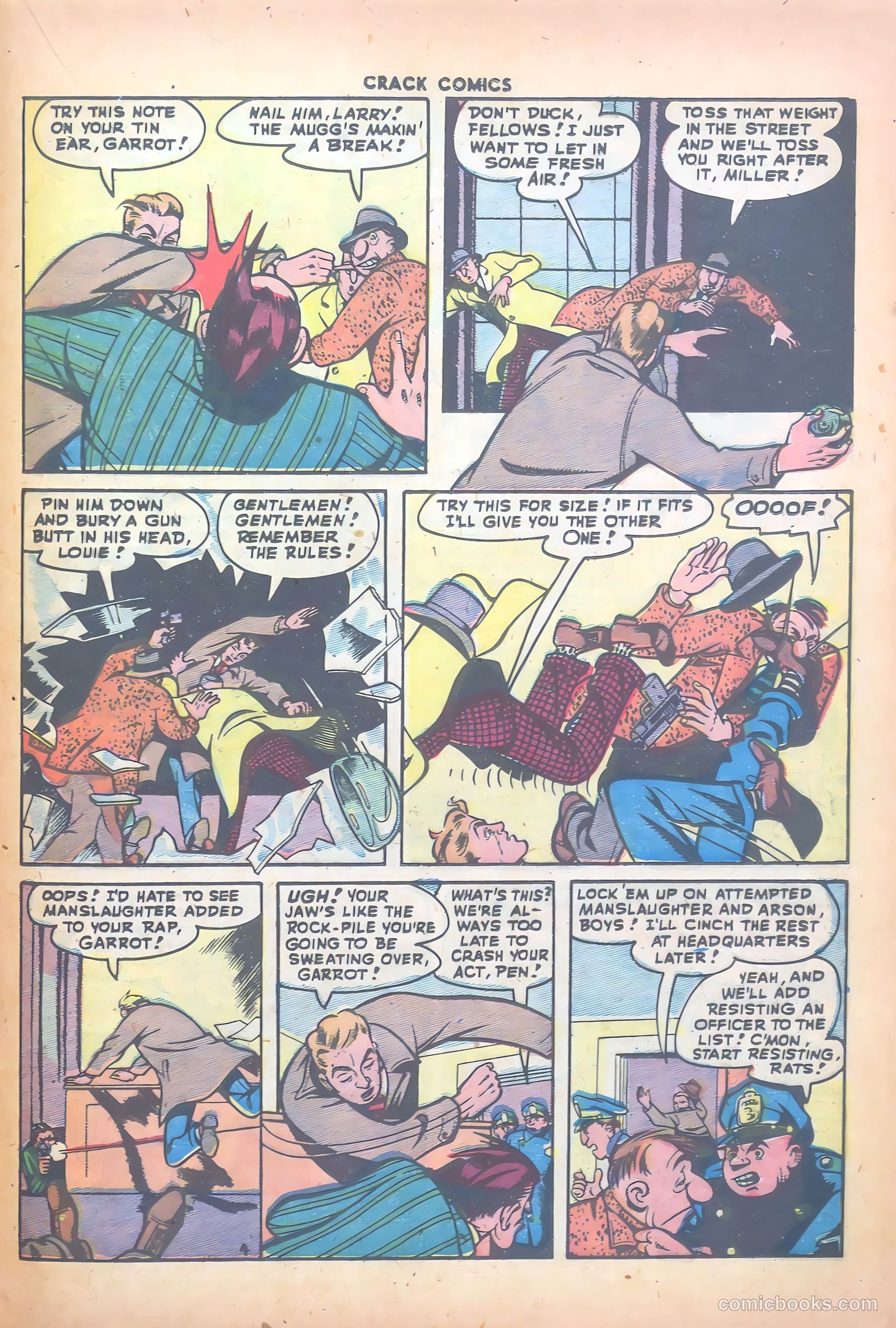 Crack Comics #53 (1948) — page 35 of 52