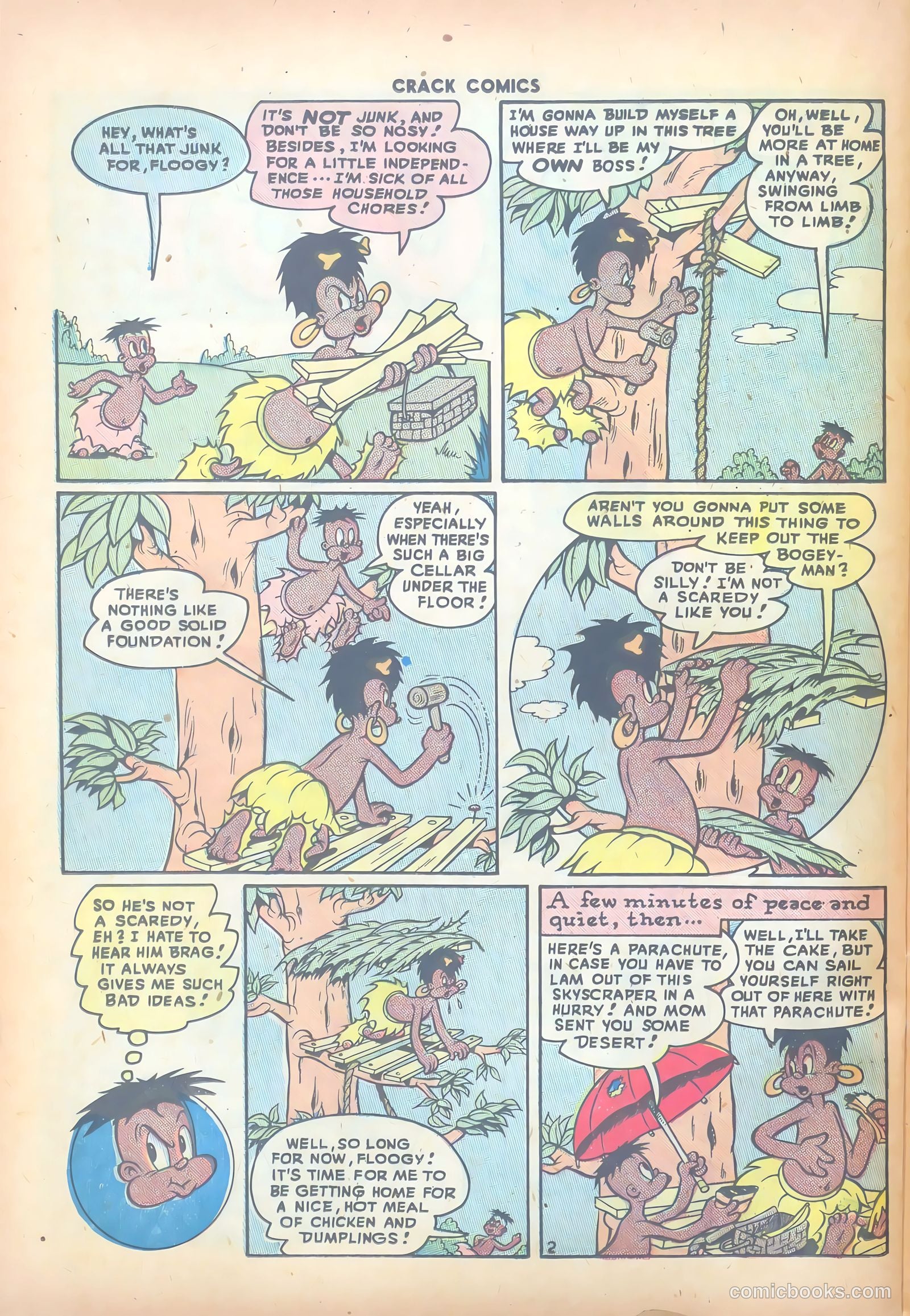 Crack Comics #53 (1948) — page 38 of 52