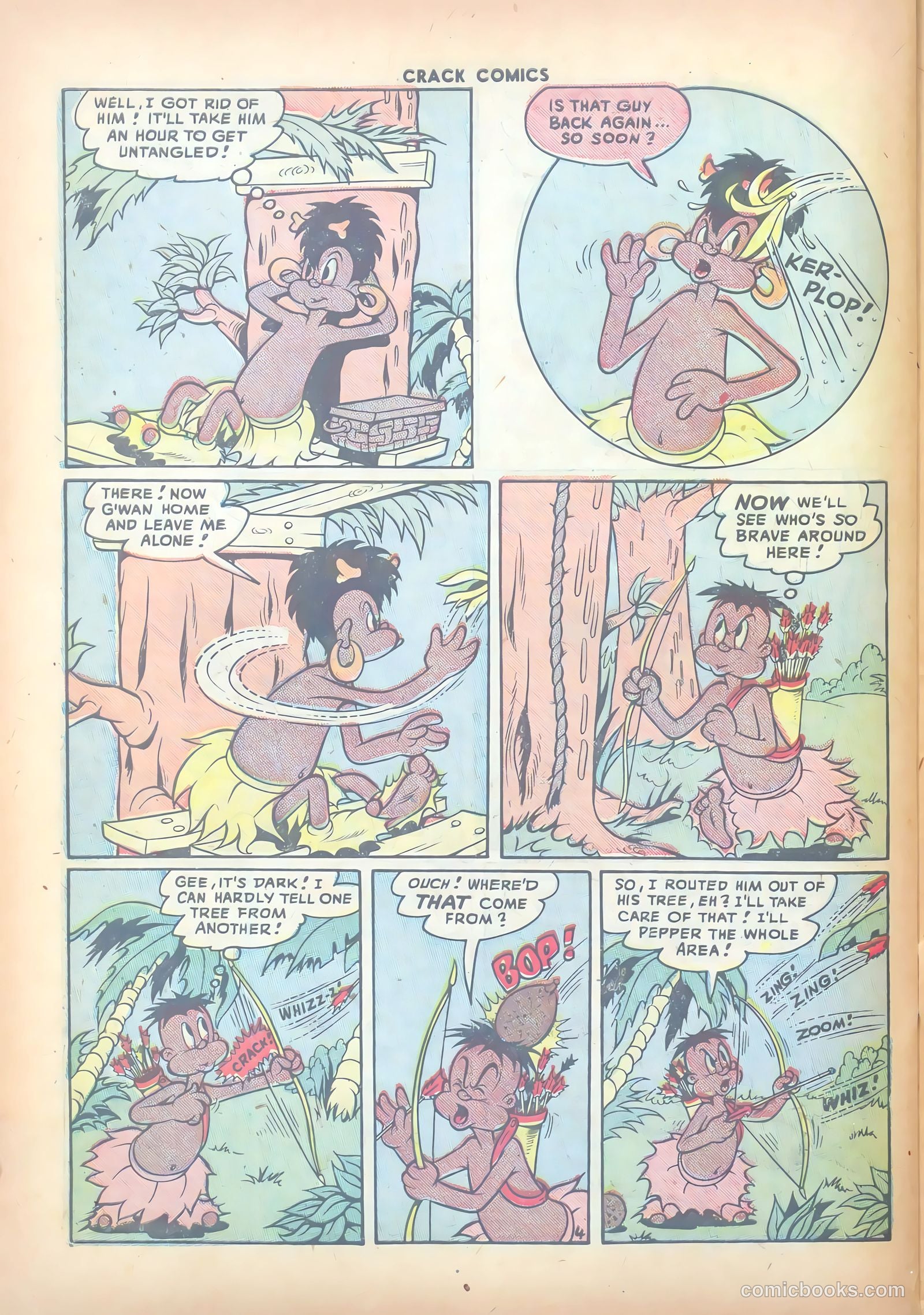 Crack Comics #53 (1948) — page 40 of 52