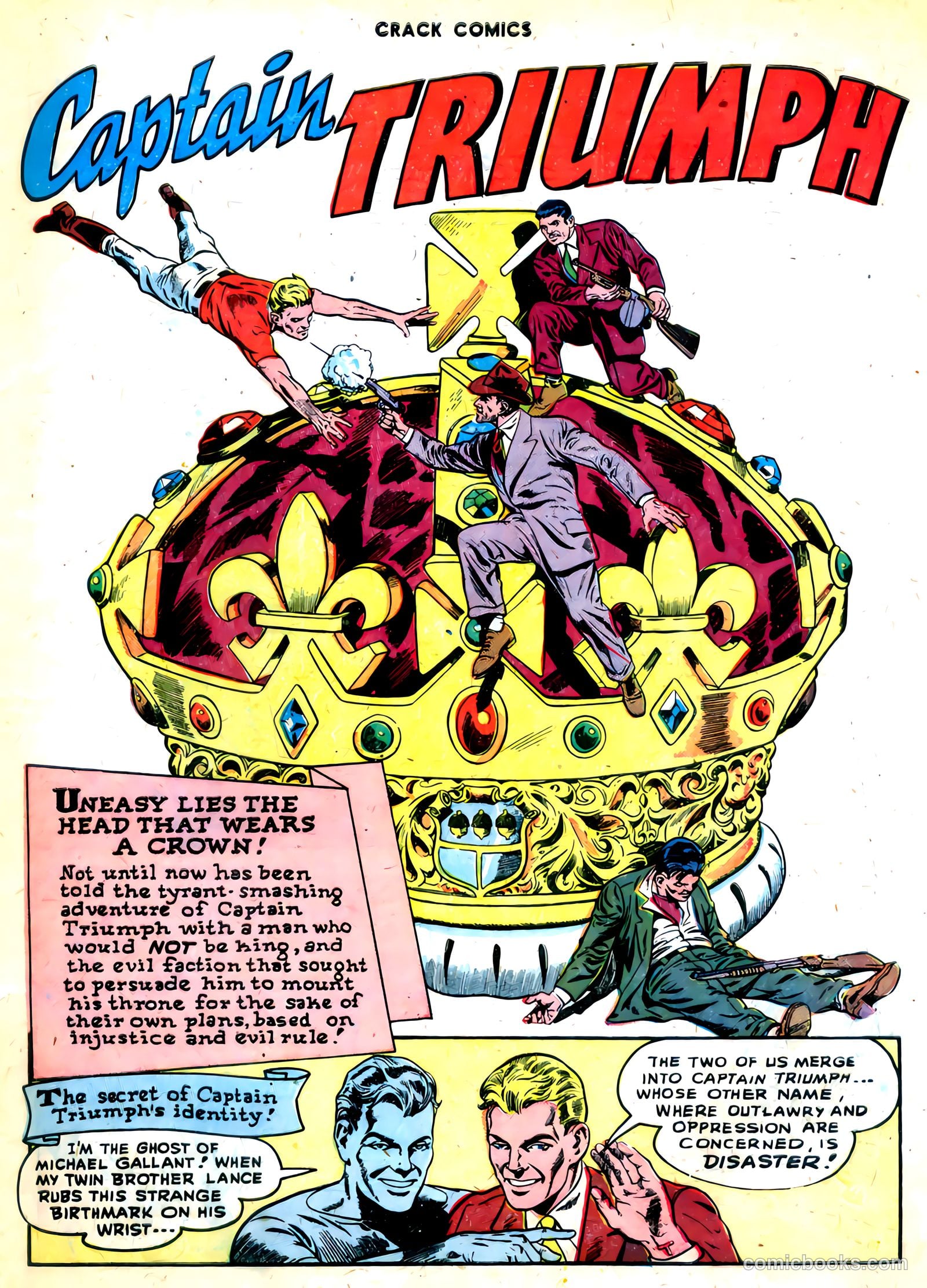 Crack Comics #54 (1948) — page 3 of 52