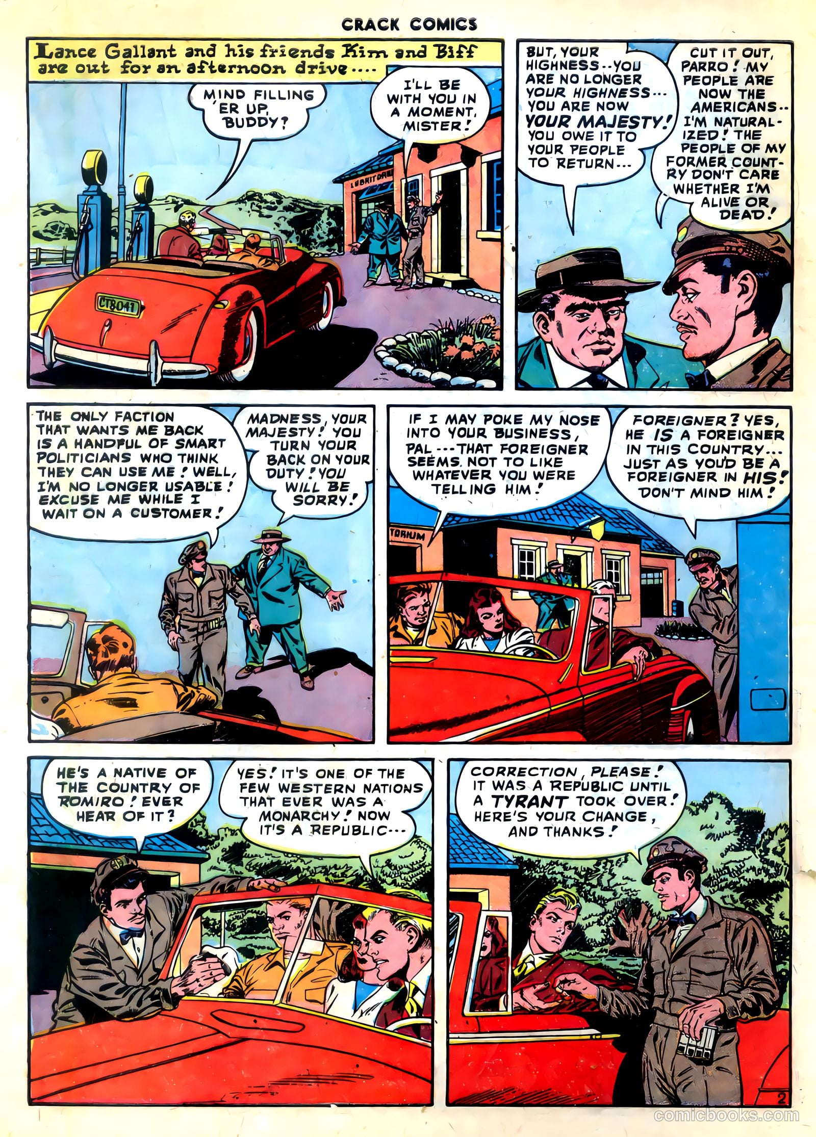 Crack Comics #54 (1948) — page 4 of 52