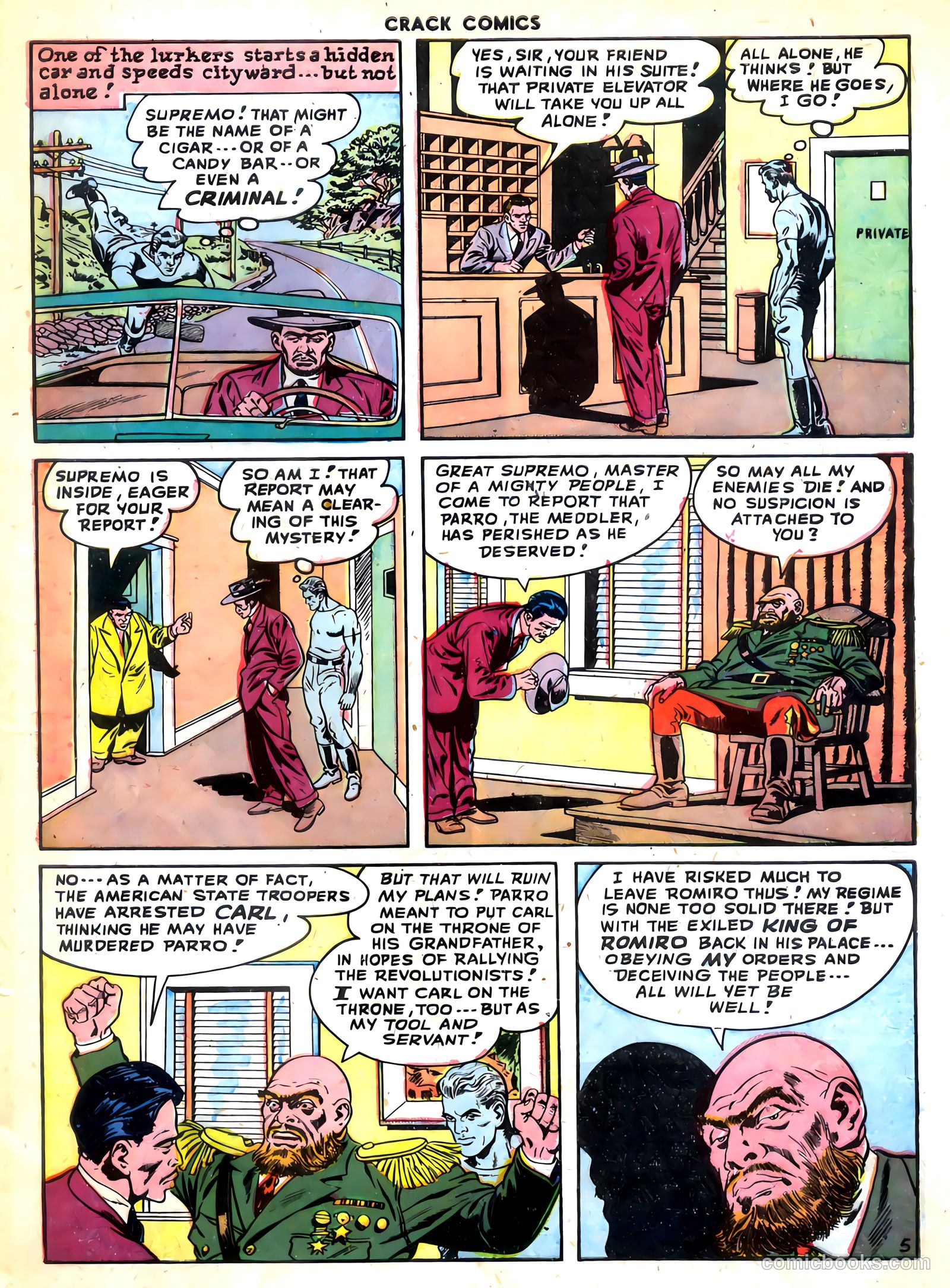 Crack Comics #54 (1948) — page 7 of 52