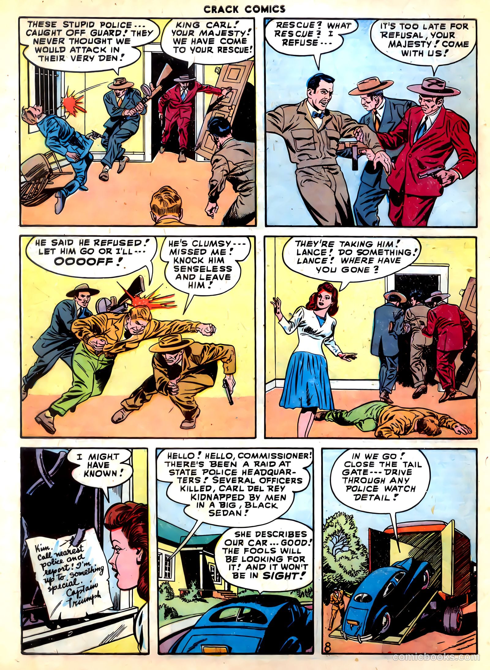Crack Comics #54 (1948) — page 10 of 52