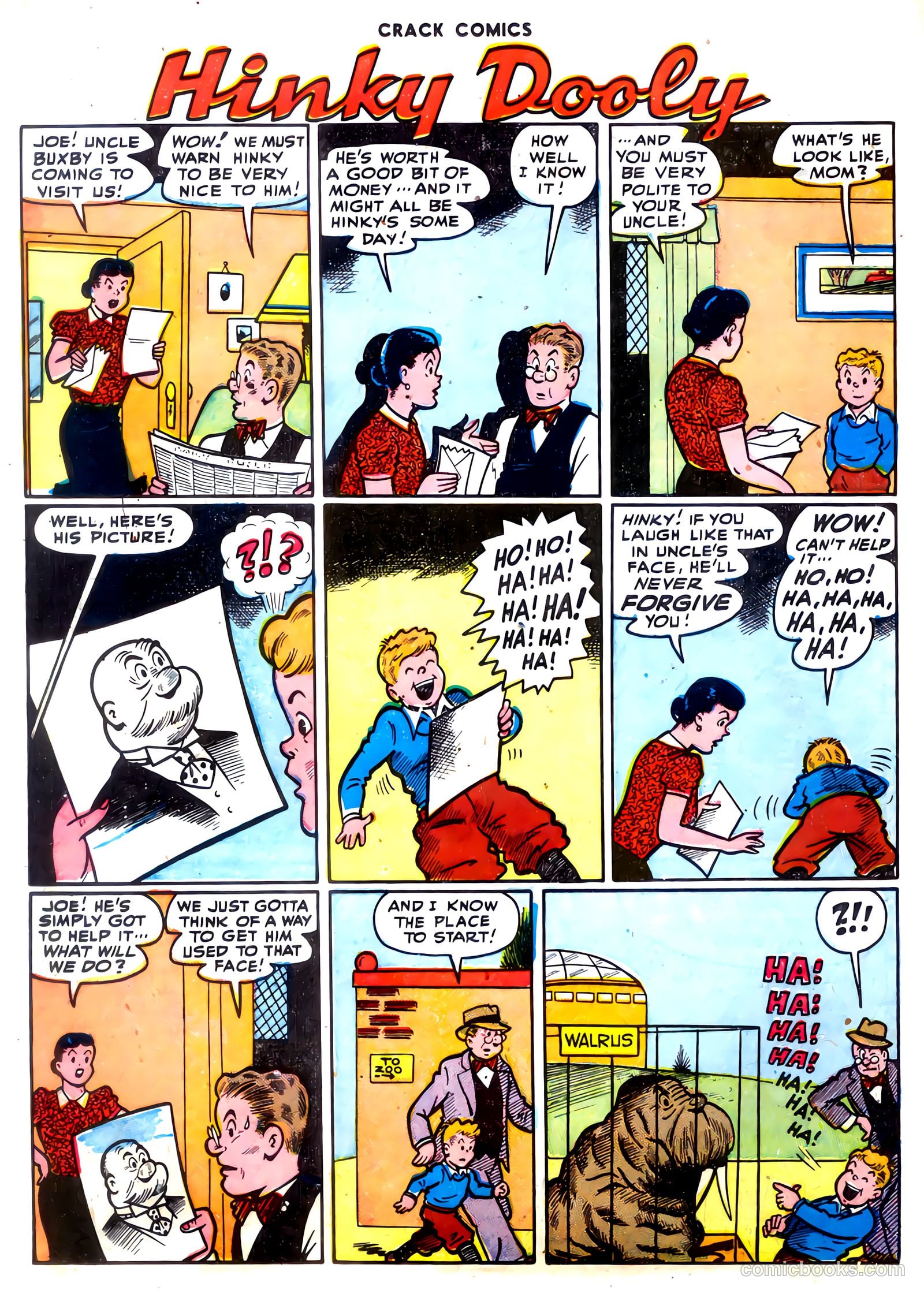 Crack Comics #54 (1948) — page 18 of 52