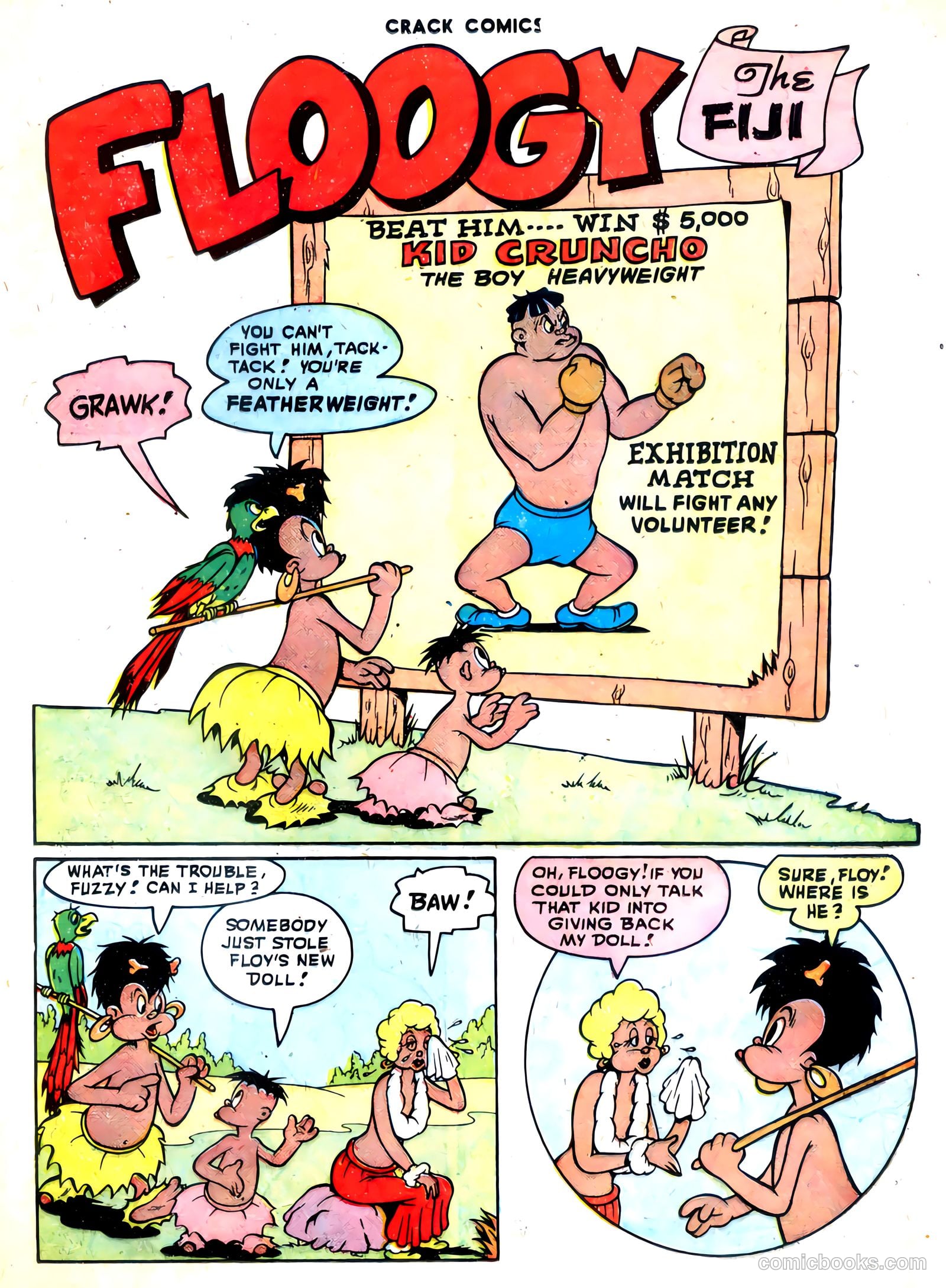 Crack Comics #54 (1948) — page 19 of 52