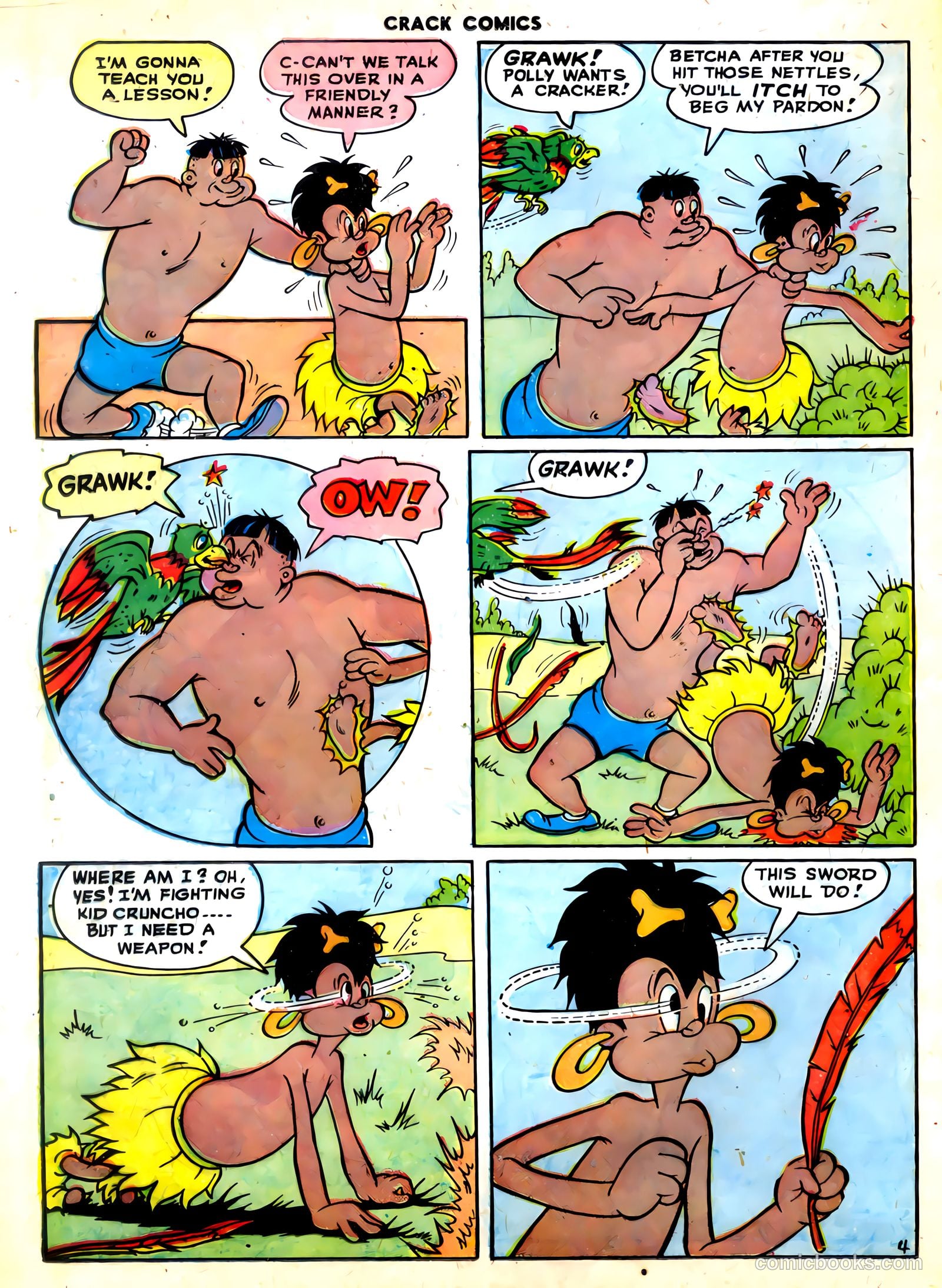 Crack Comics #54 (1948) — page 22 of 52