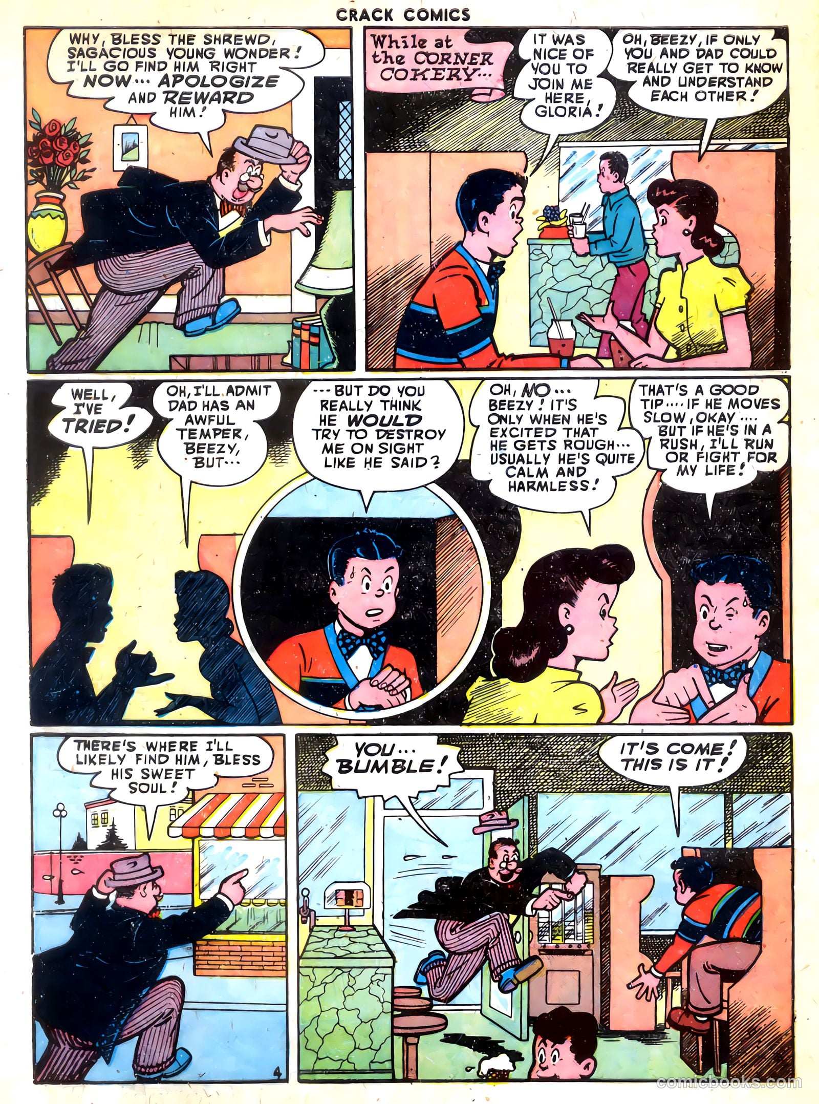 Crack Comics #54 (1948) — page 40 of 52