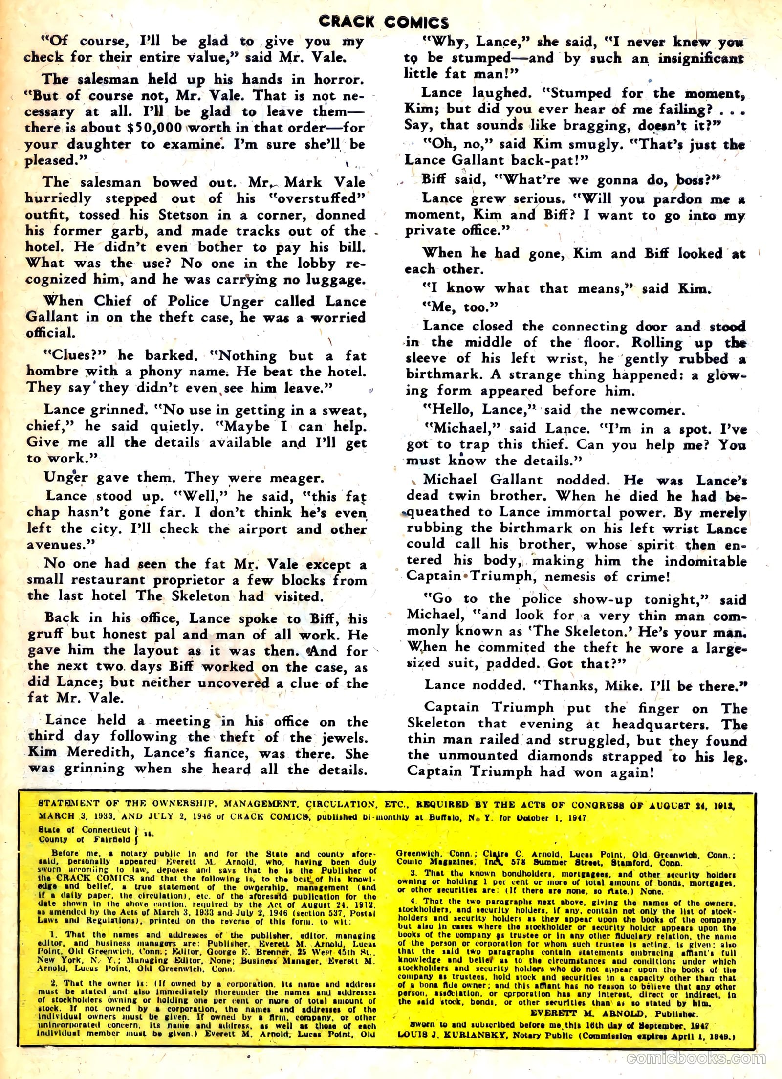 Crack Comics #54 (1948) — page 43 of 52