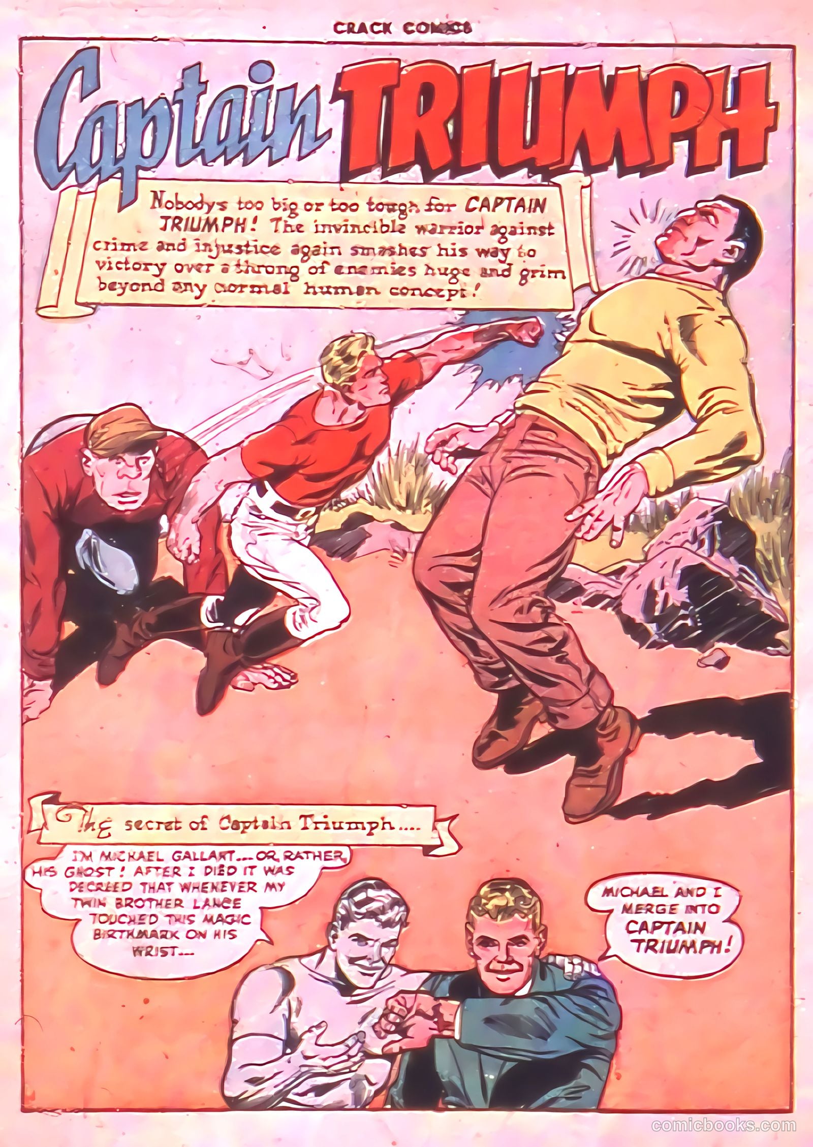 Crack Comics #55 (1948) — page 3 of 52