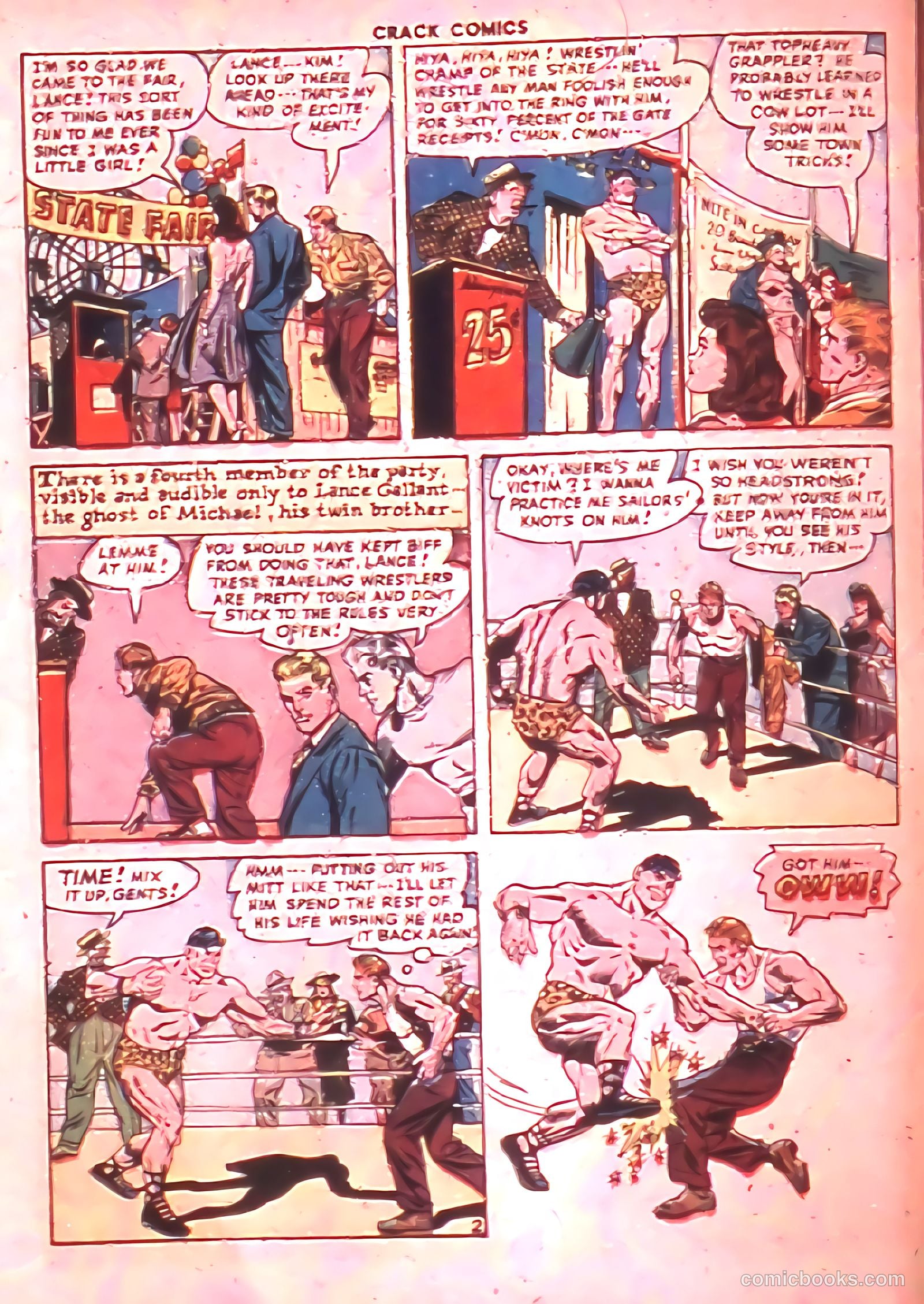Crack Comics #55 (1948) — page 4 of 52