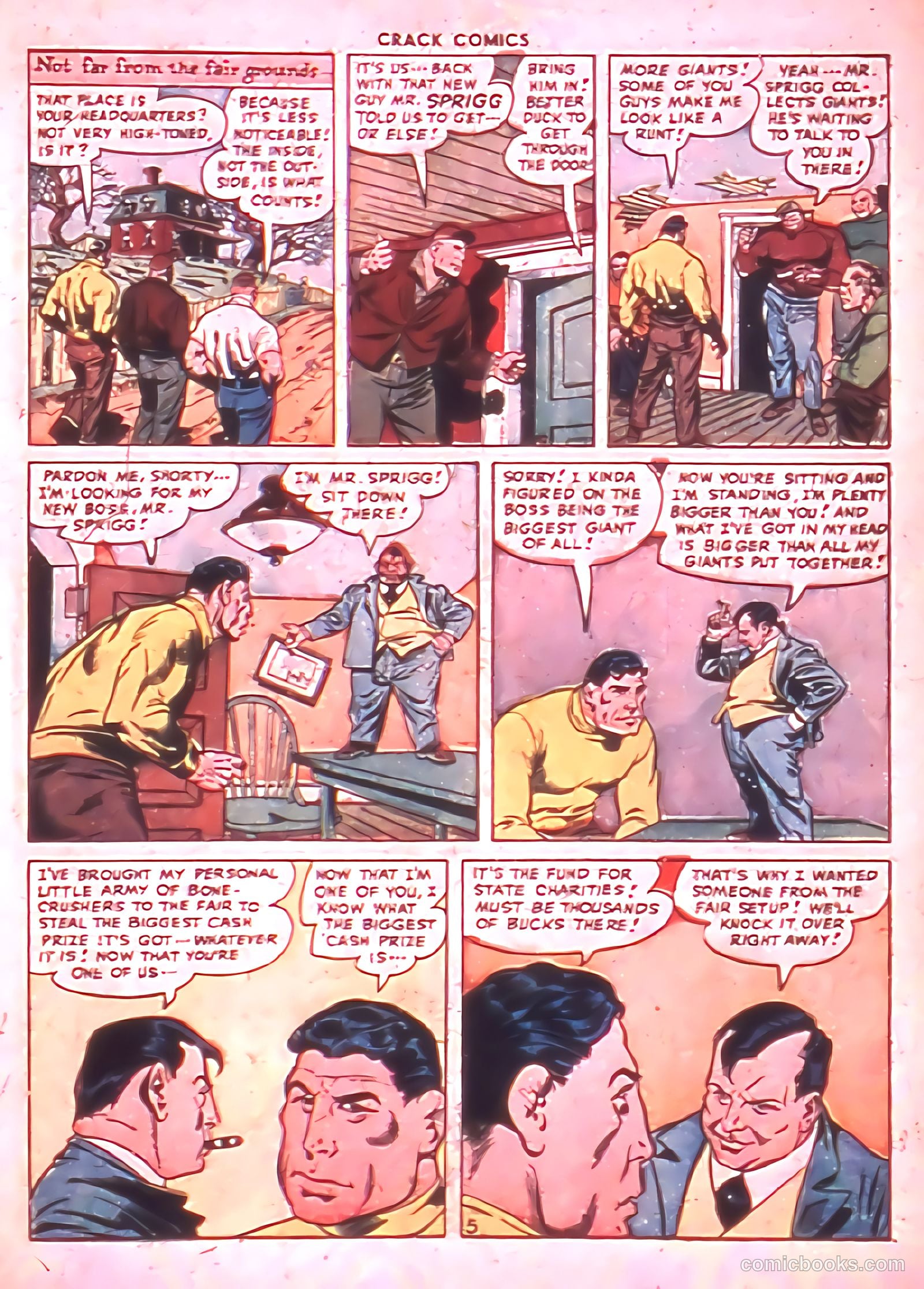Crack Comics #55 (1948) — page 7 of 52
